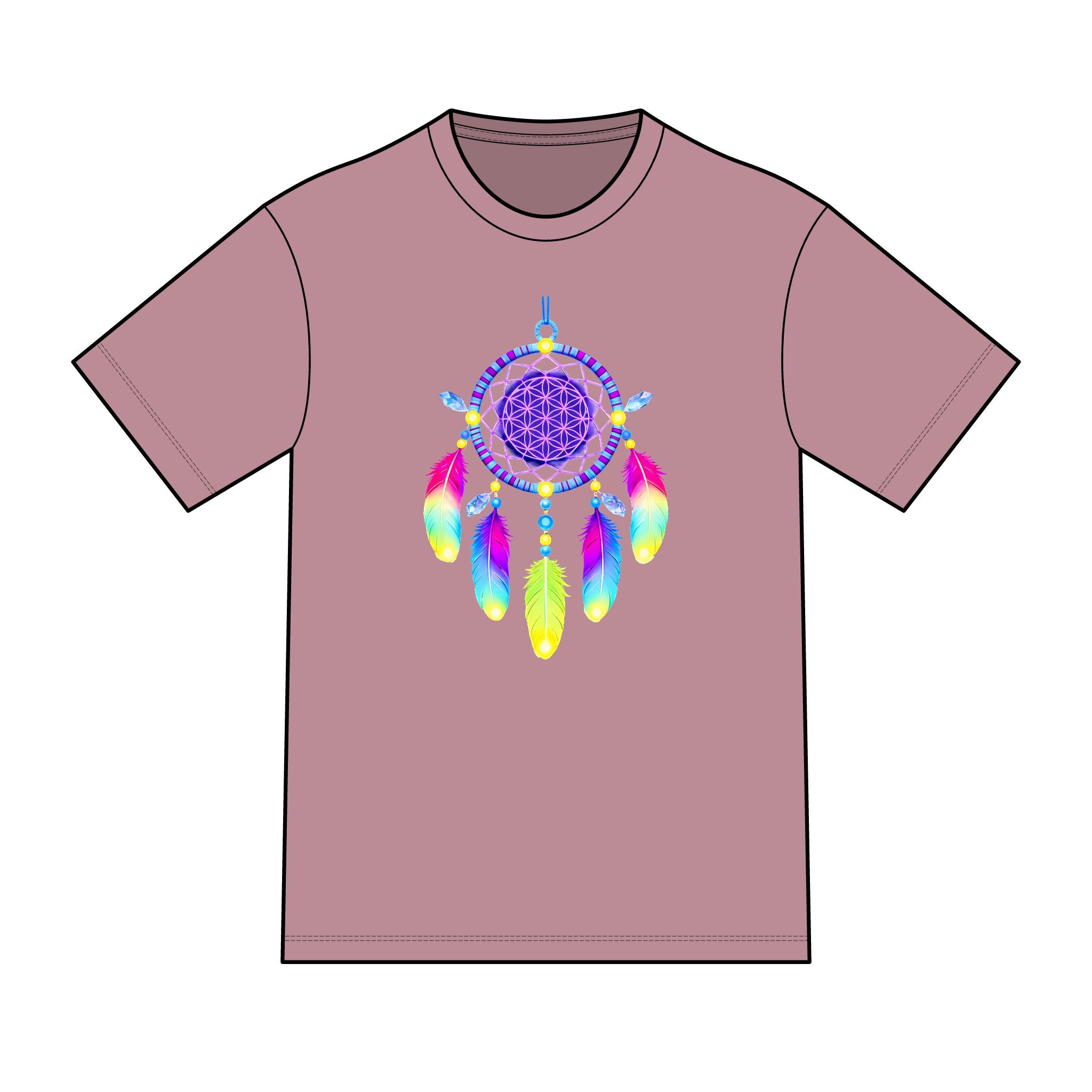 magic warpaint 20 shirt - neon dreamcatcher
