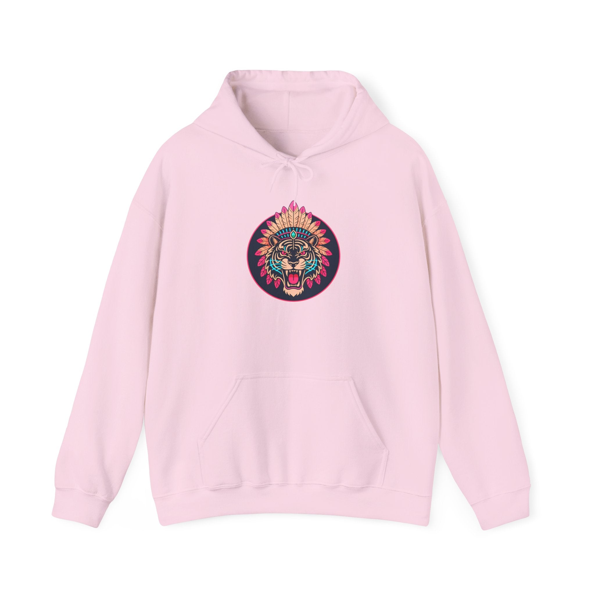 magic warpaint 25 hoodie - native traditional tiger