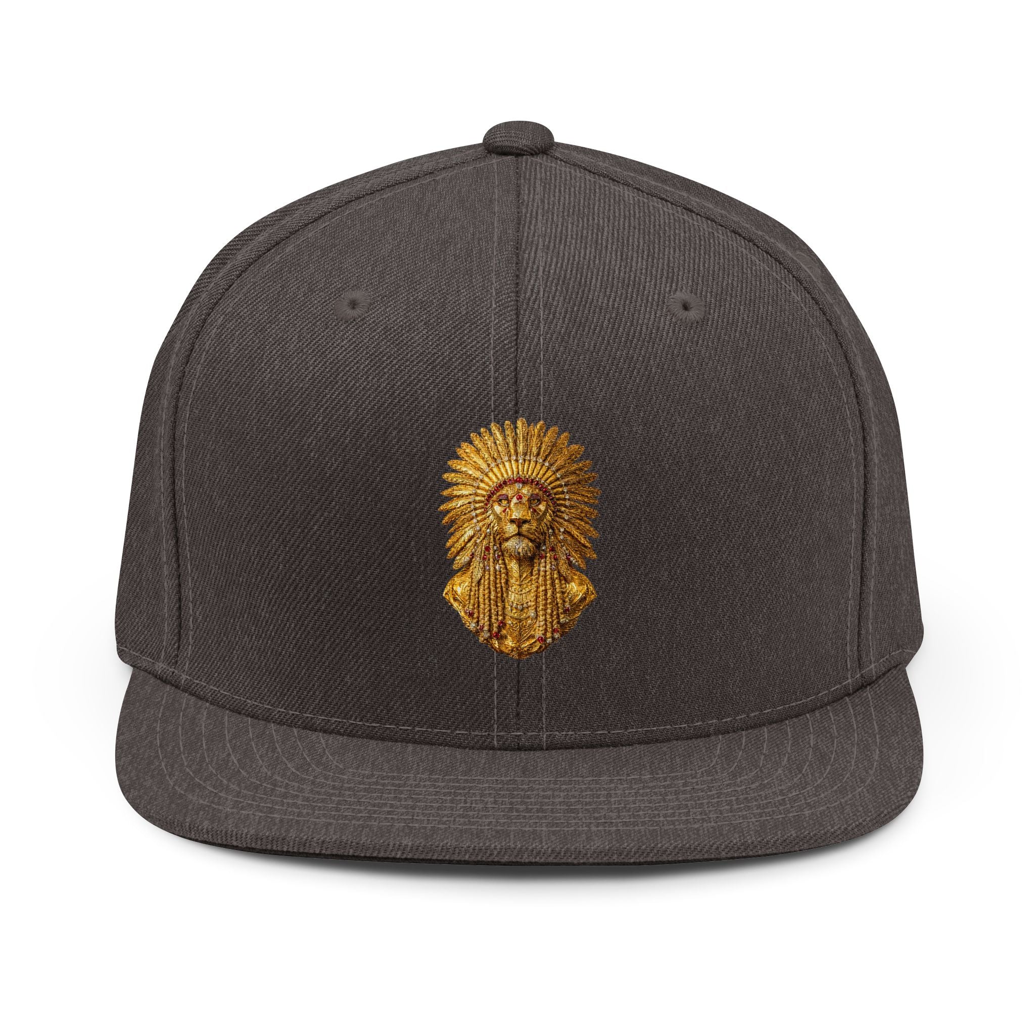 magic warpaint 08 hat - Gold Native lion Snapback