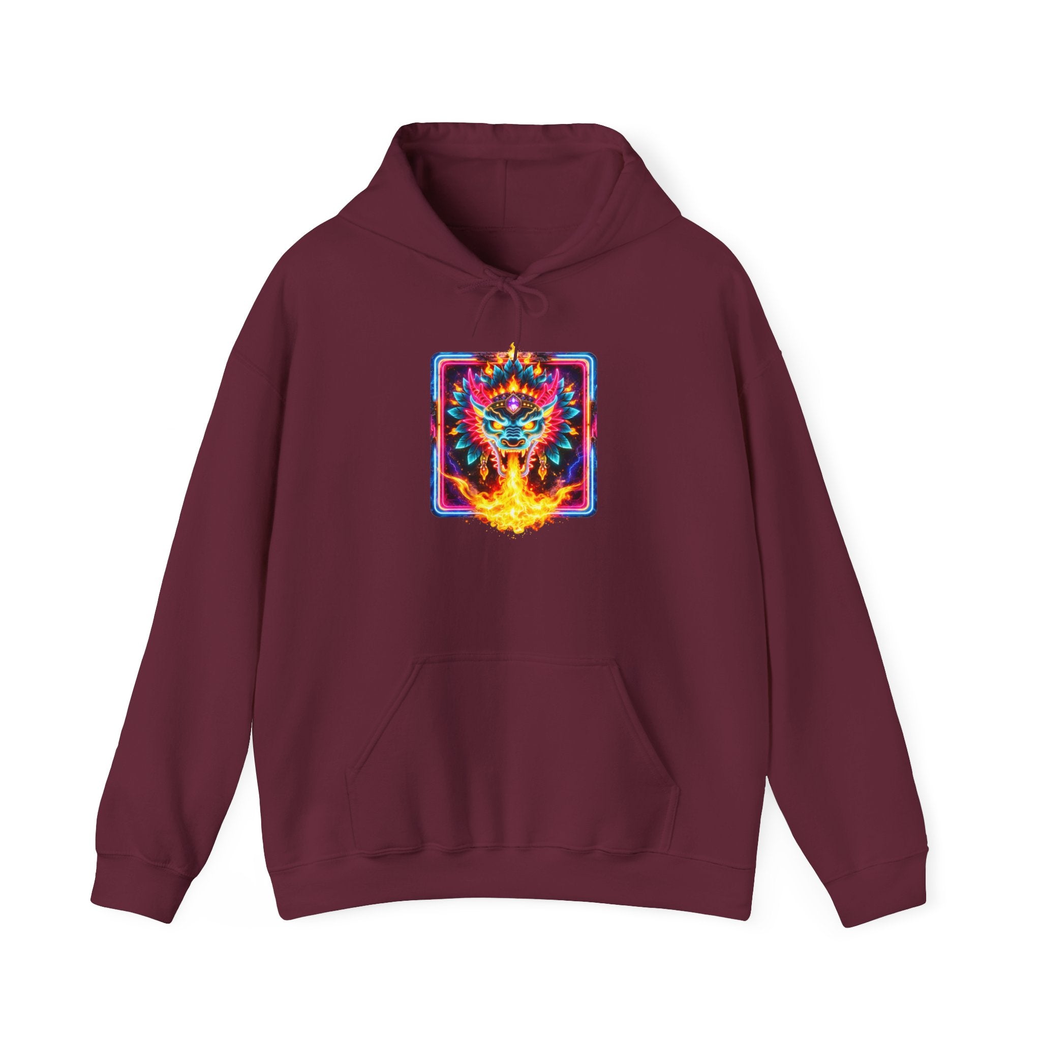 magic warpaint 07 hoodie - neon dragon