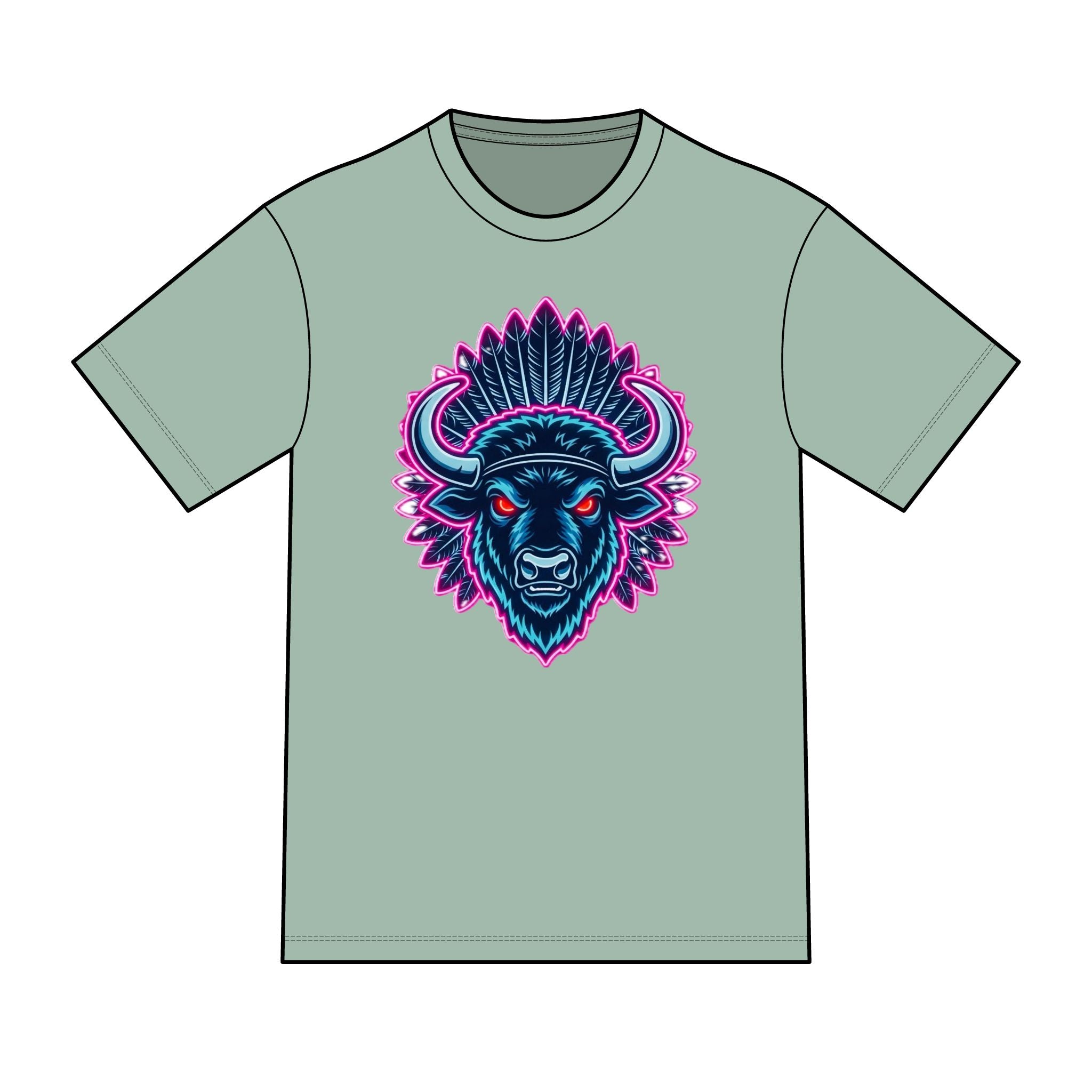 magic warpaint 18 shirt — Neon native Buffalo