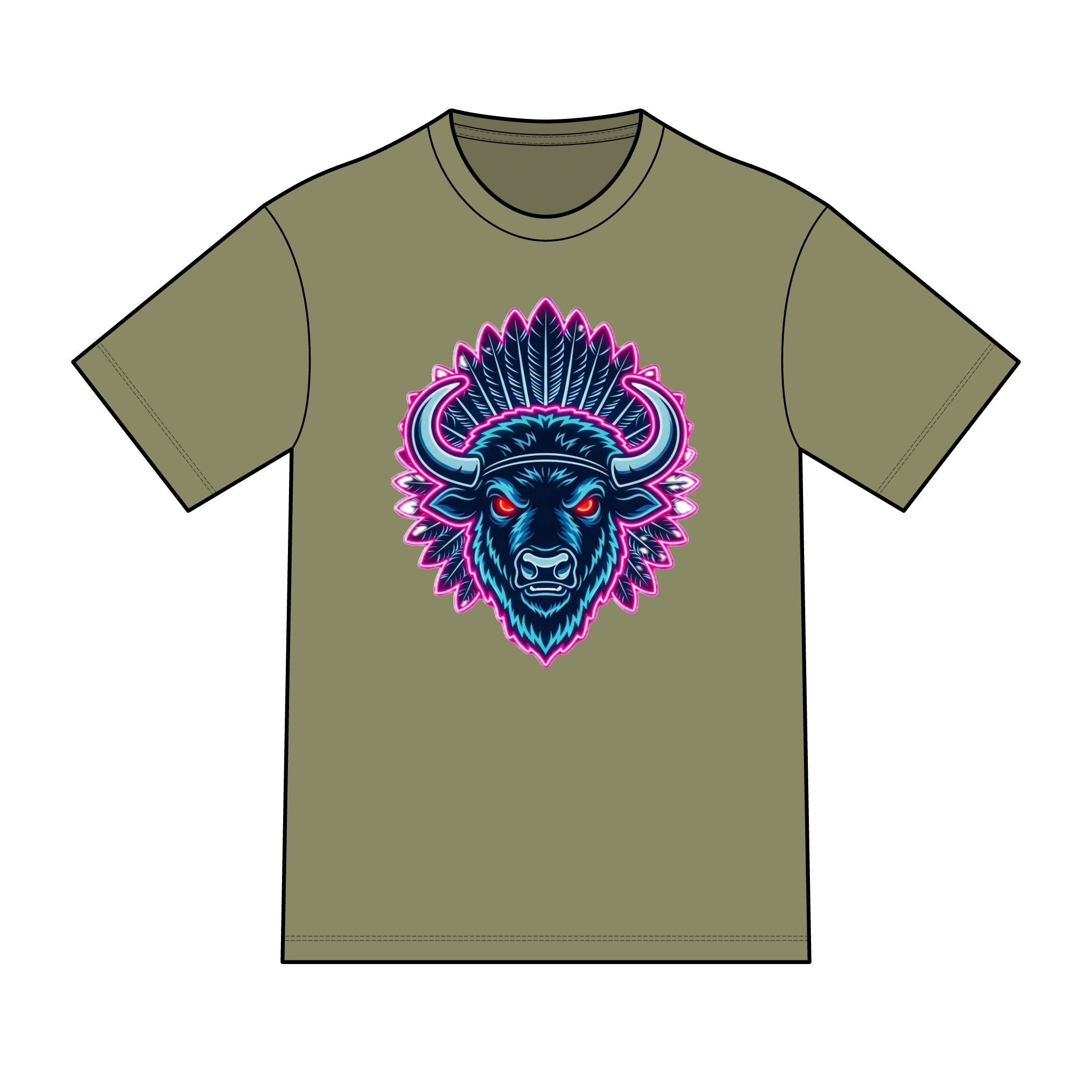 magic warpaint 18 shirt — Neon native Buffalo