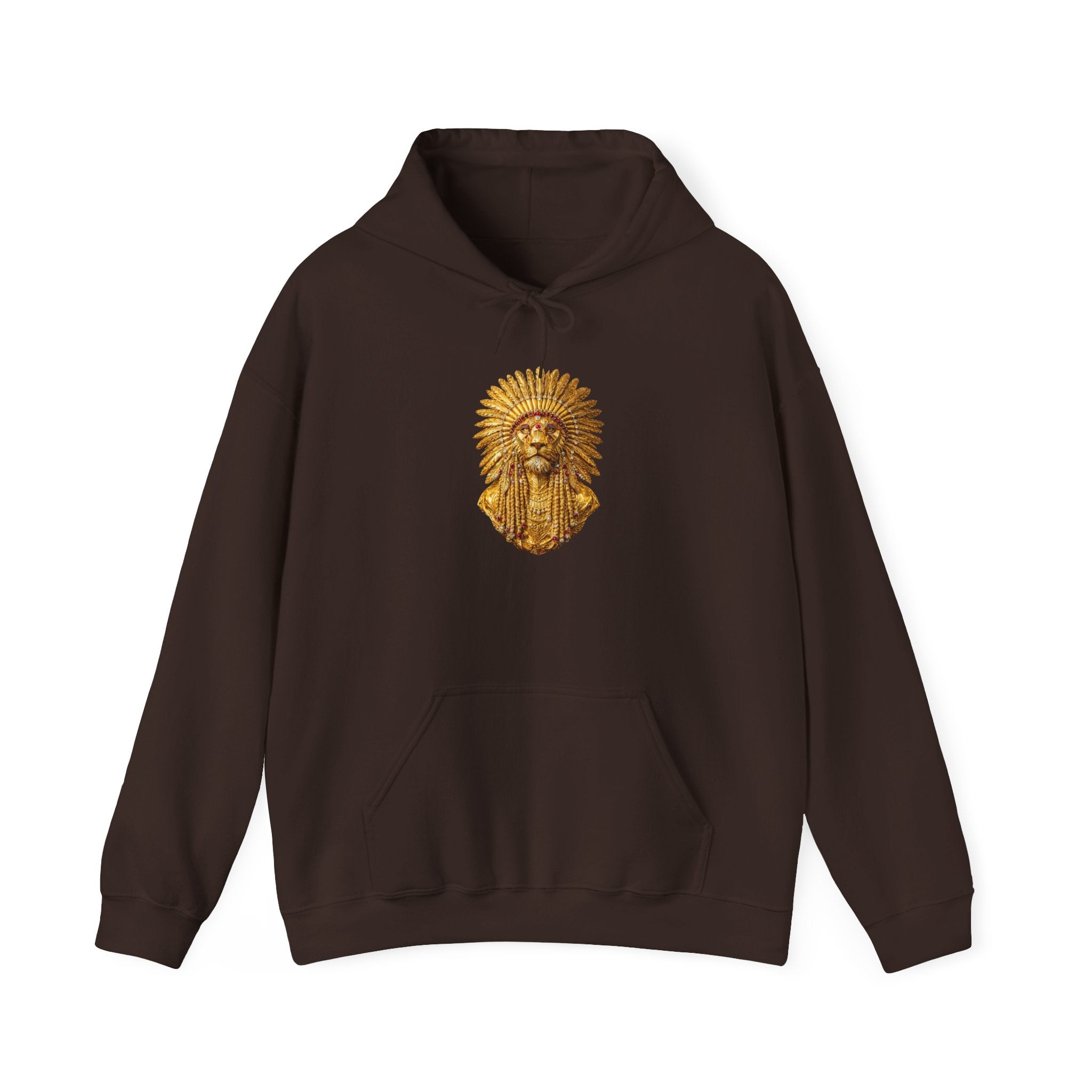 magic warpaint 08 hoodie - golden native lion