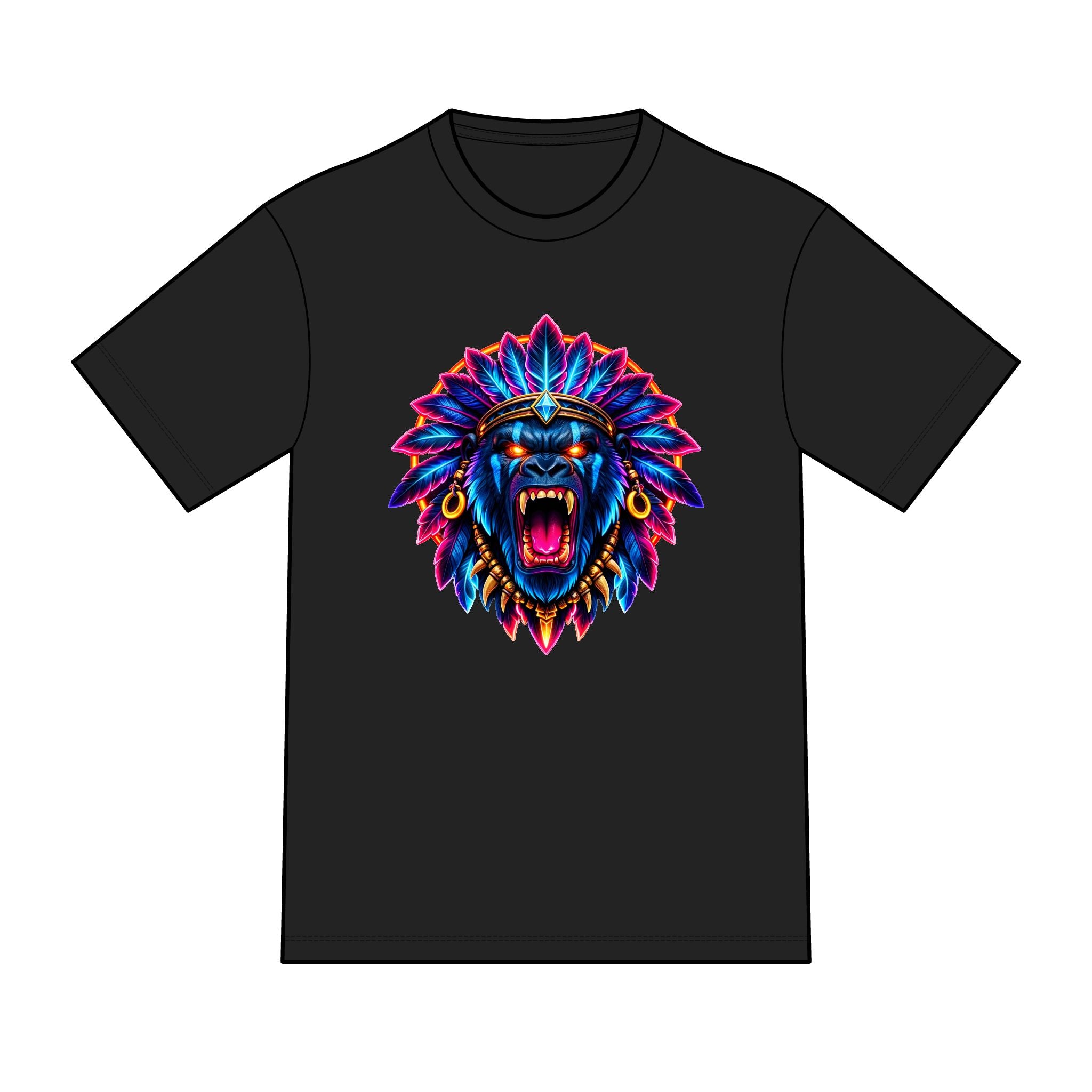 magic warpaint 29 shirt - native gorilla