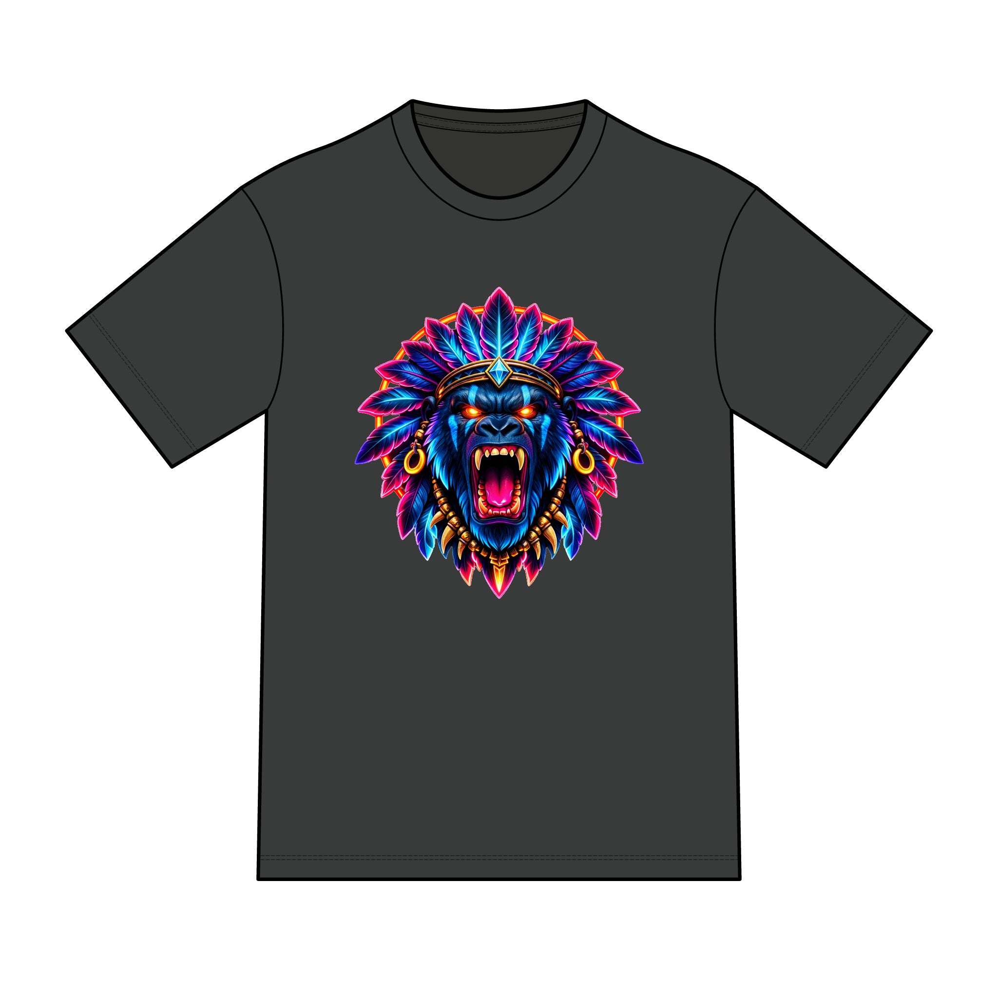 magic warpaint 29 shirt - native gorilla