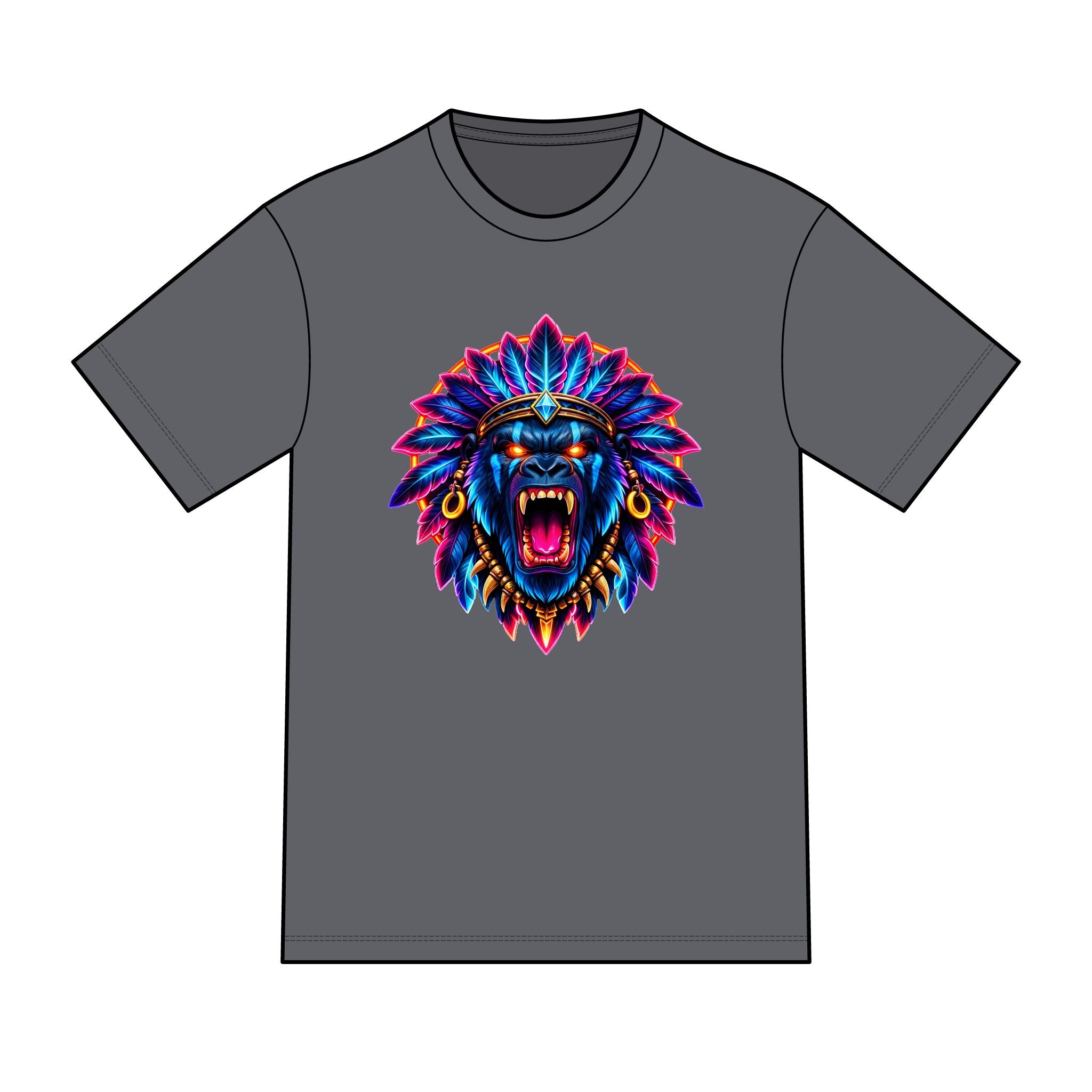 magic warpaint 29 shirt - native gorilla