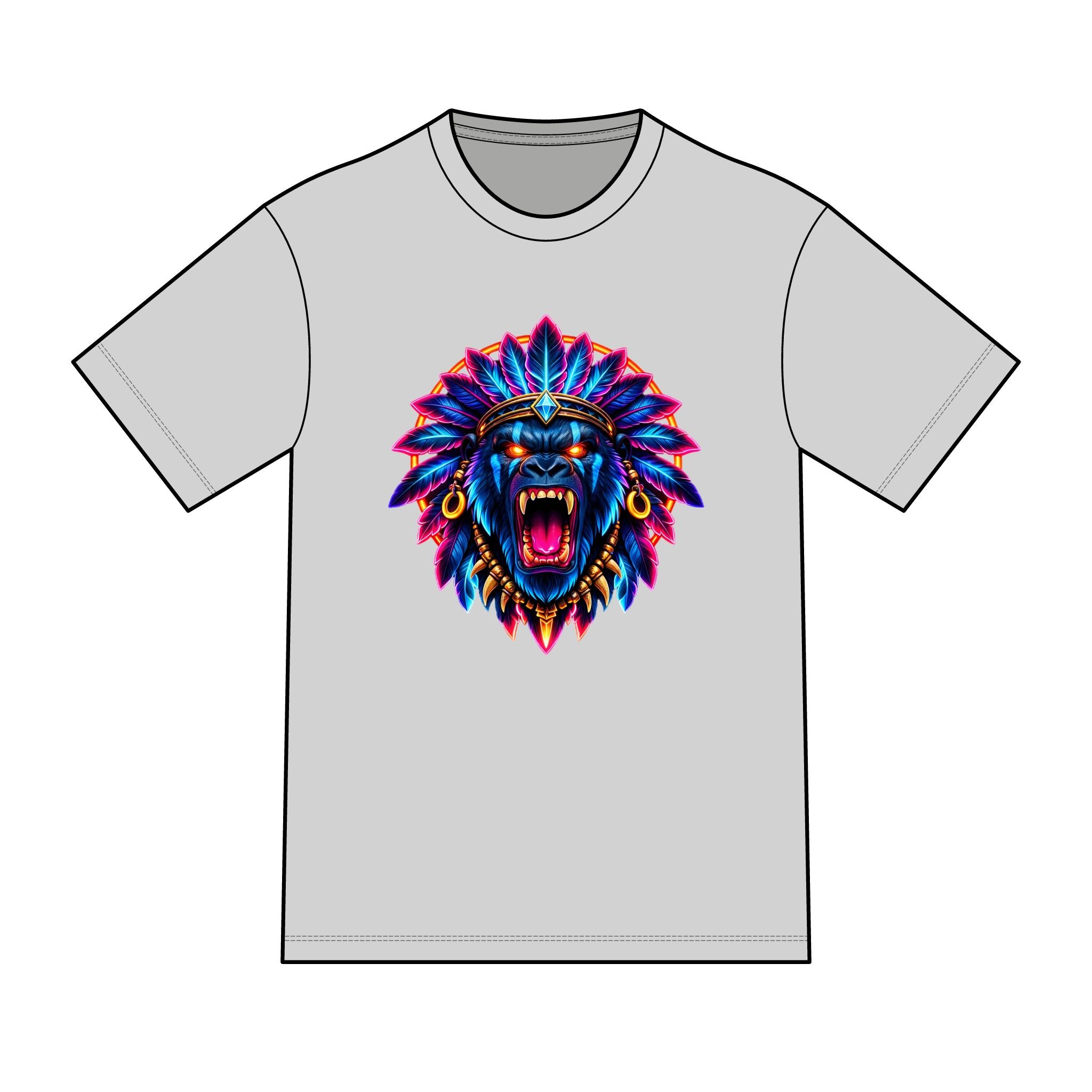 magic warpaint 29 shirt - native gorilla