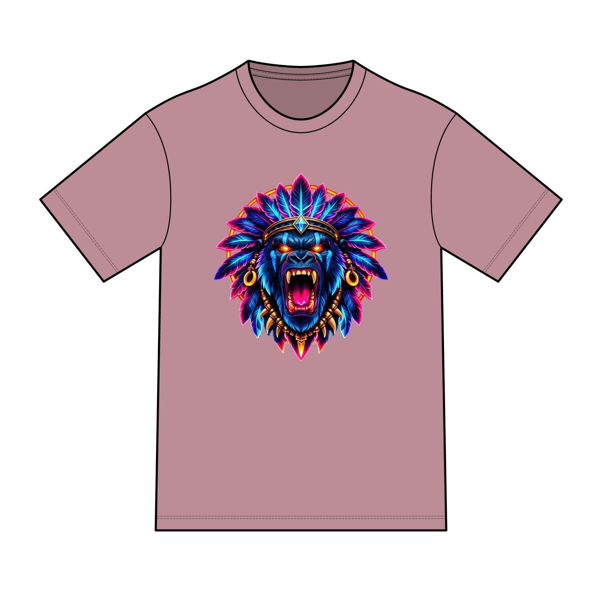 magic warpaint 29 shirt - native gorilla