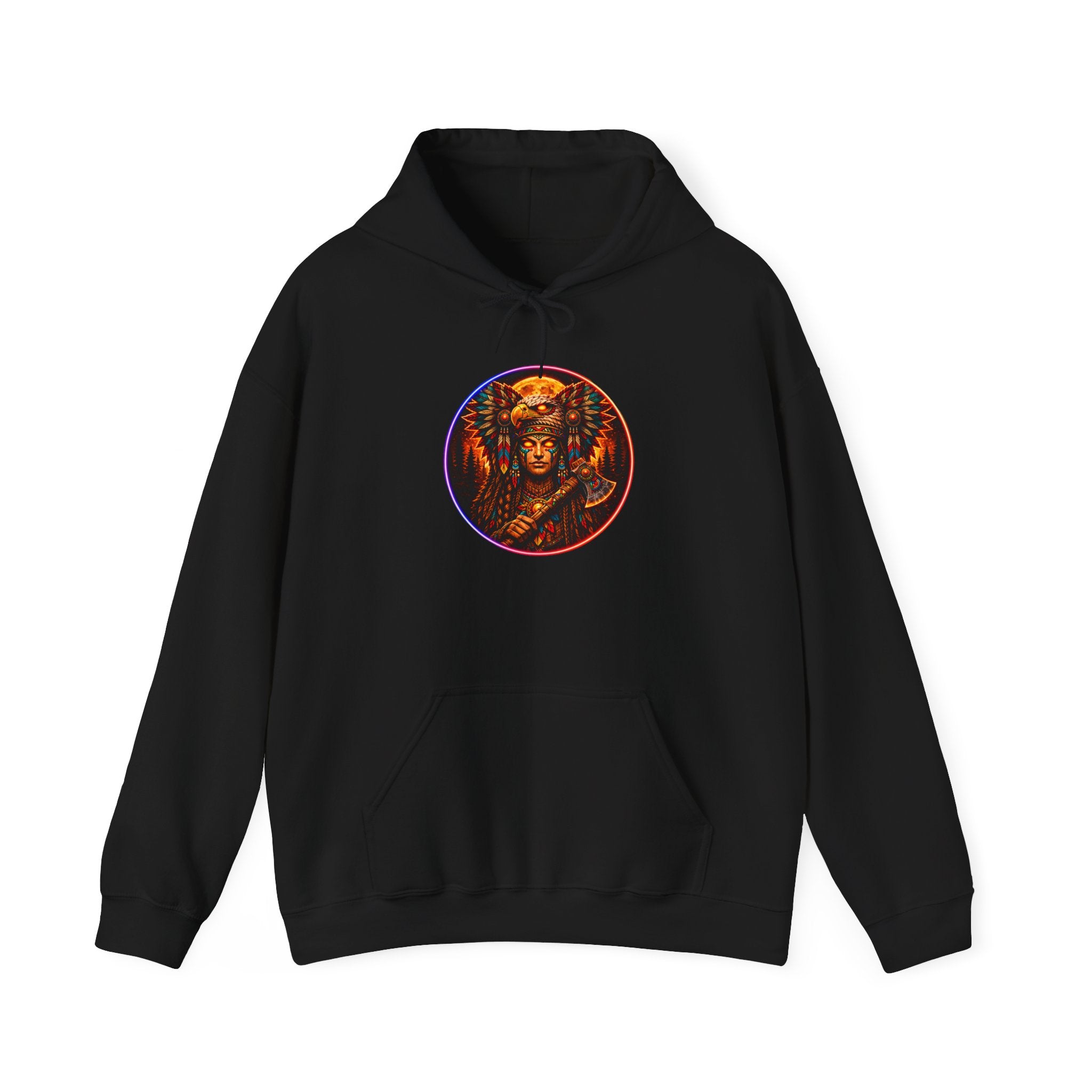 magic warpaint 23 hoodie - native woman warrior
