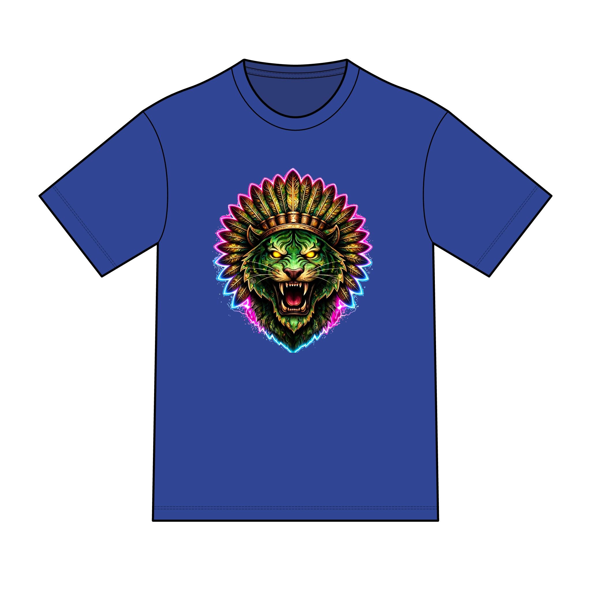 magic warpaint 09 shirt - tribal tiger