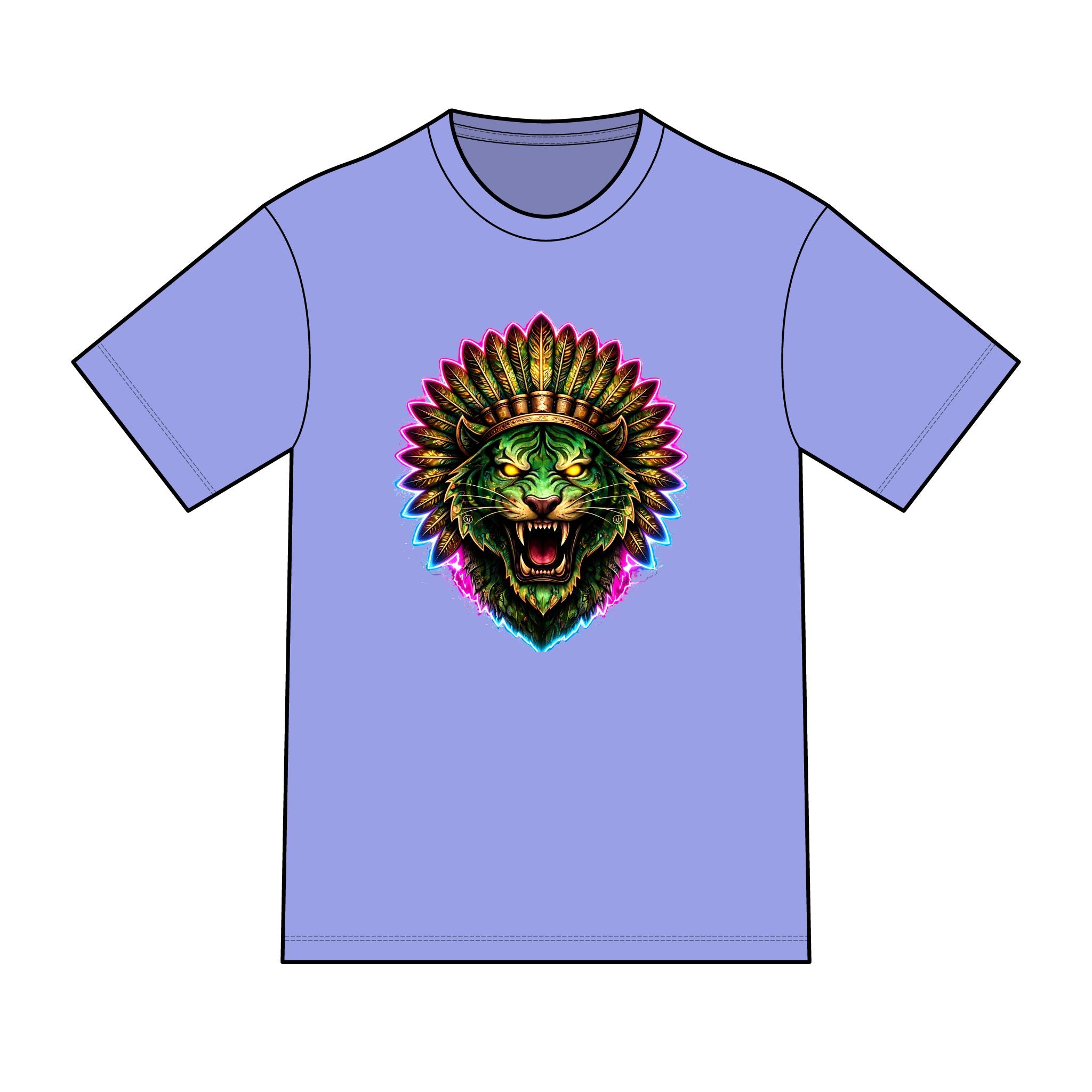 magic warpaint 09 shirt - tribal tiger