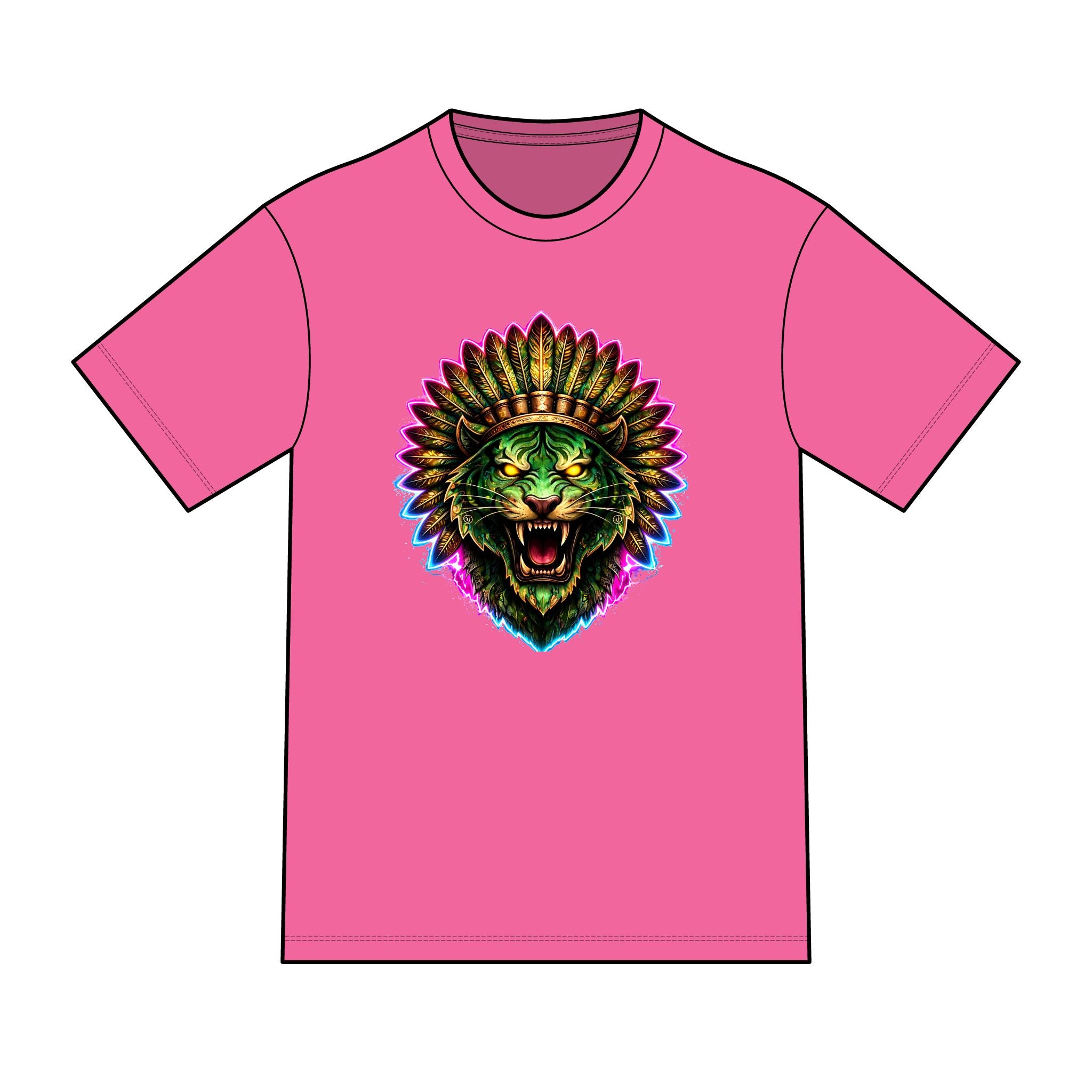 magic warpaint 09 shirt - tribal tiger