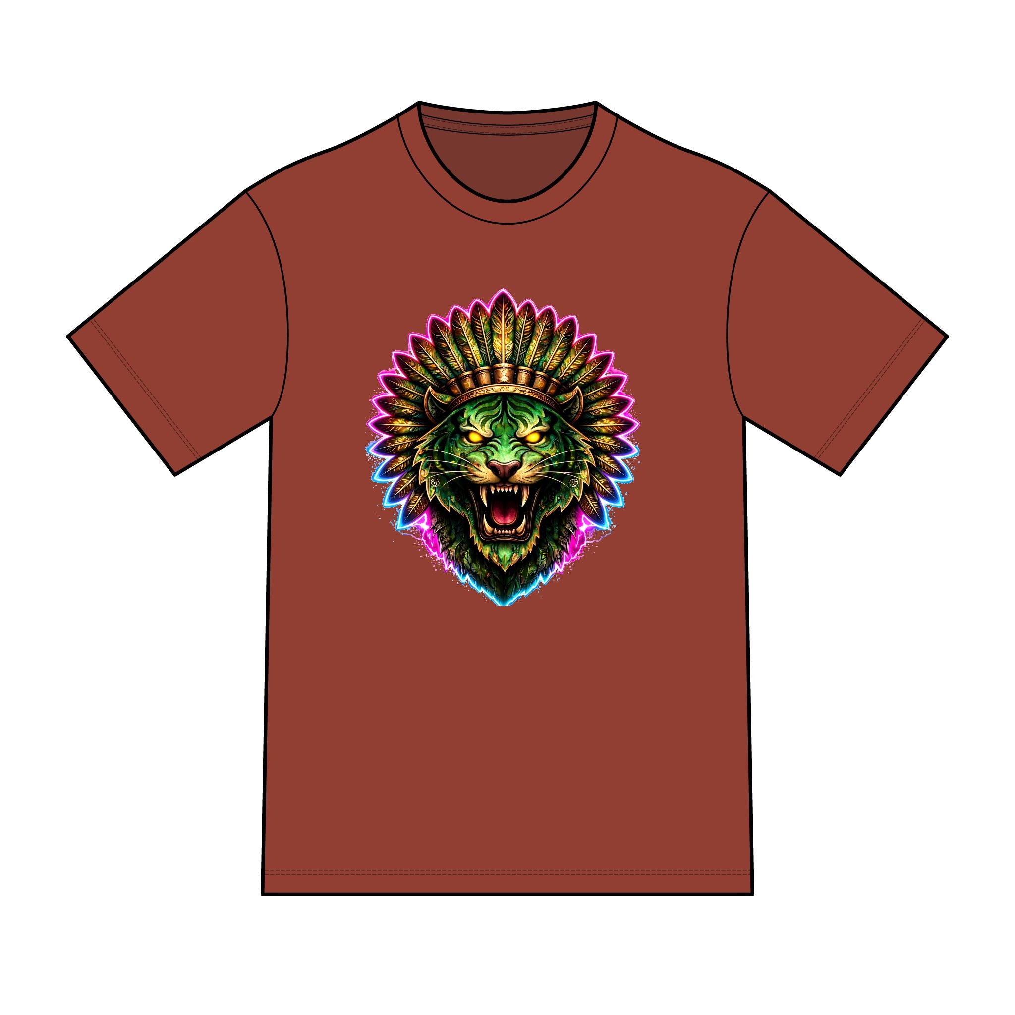 magic warpaint 09 shirt - tribal tiger