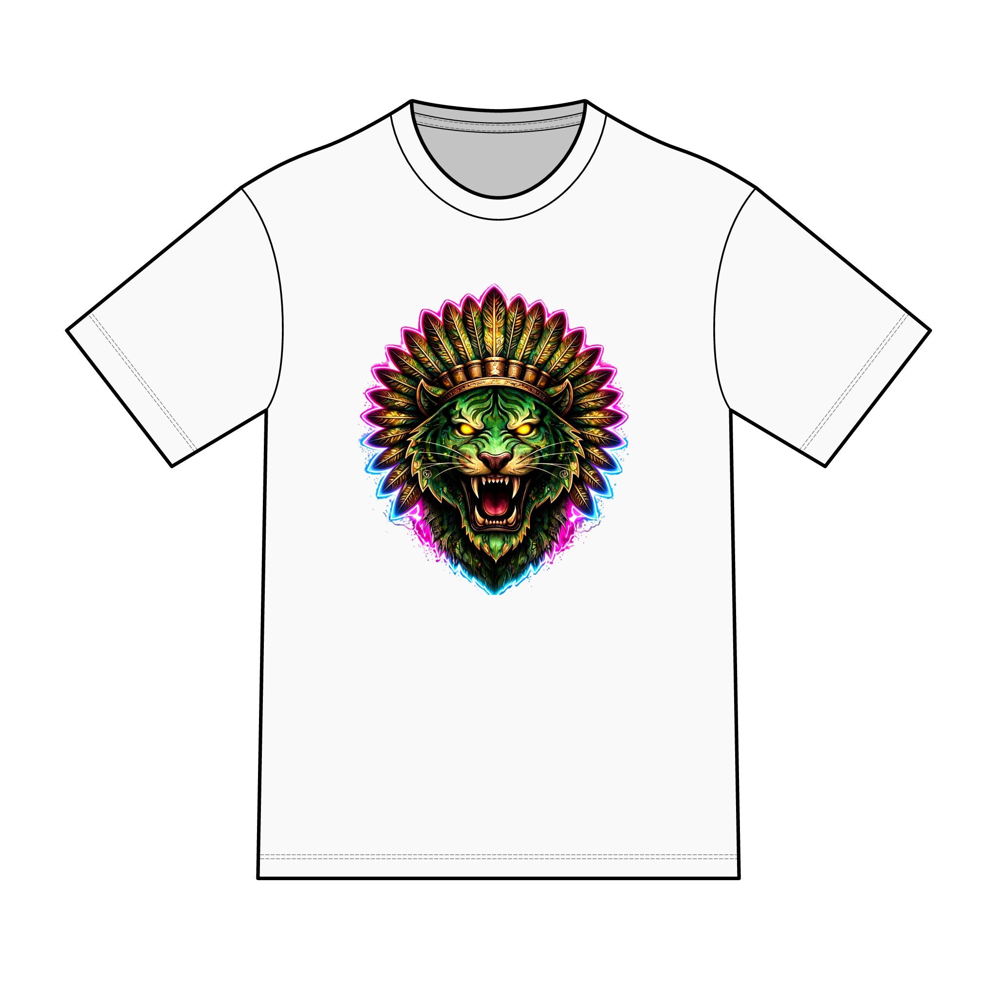 magic warpaint 09 shirt - tribal tiger