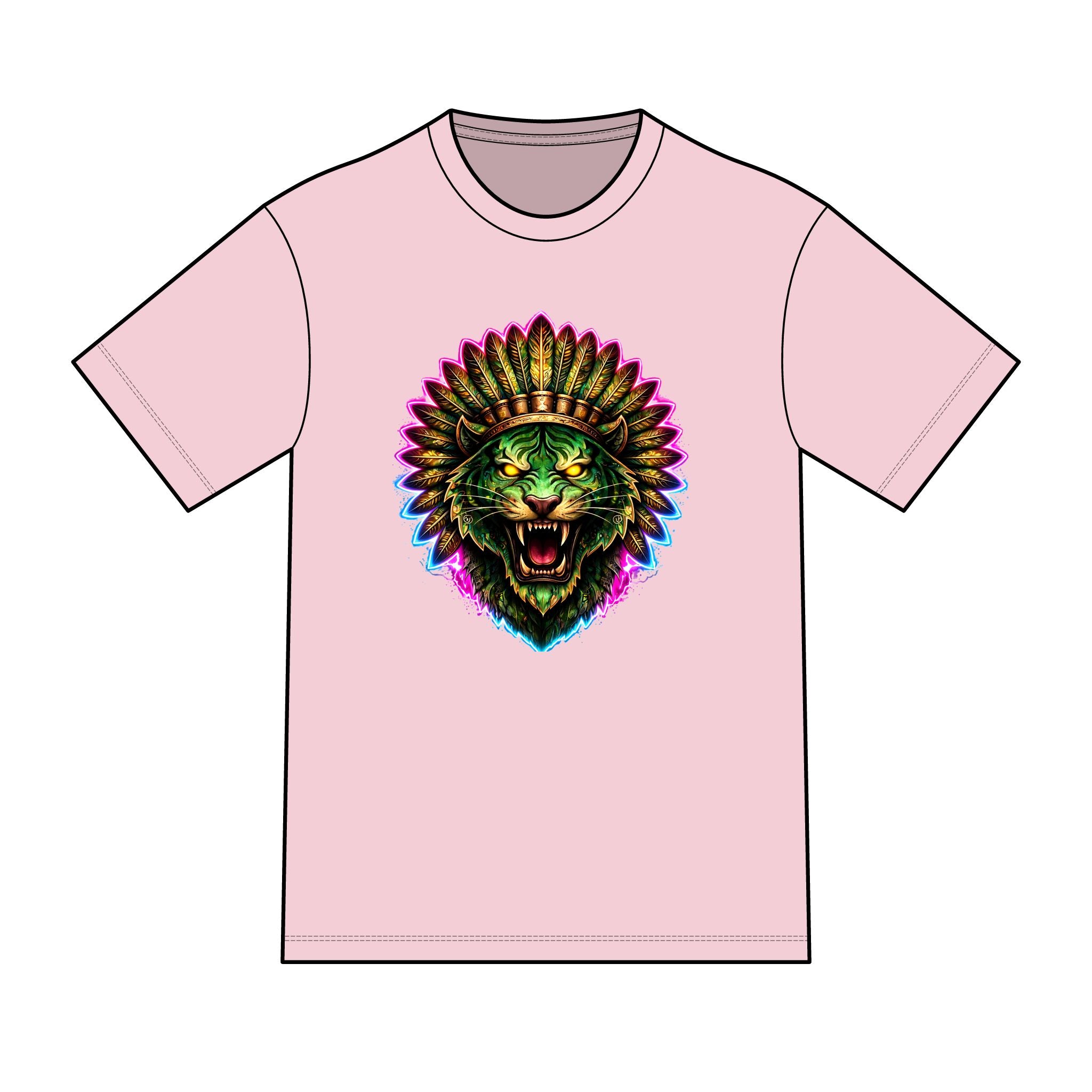 magic warpaint 09 shirt - tribal tiger