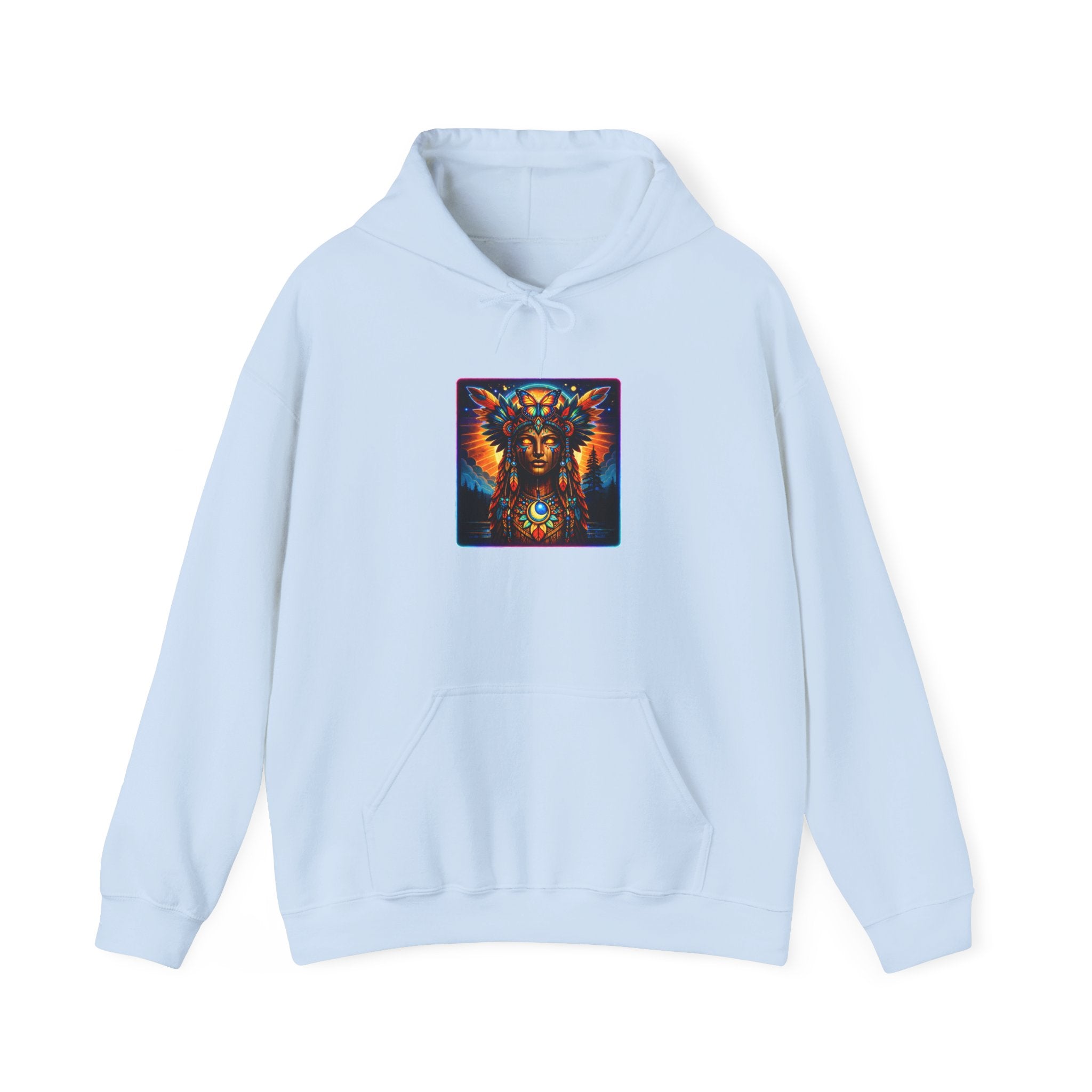 magic warpaint 13 hoodie - native woman chief