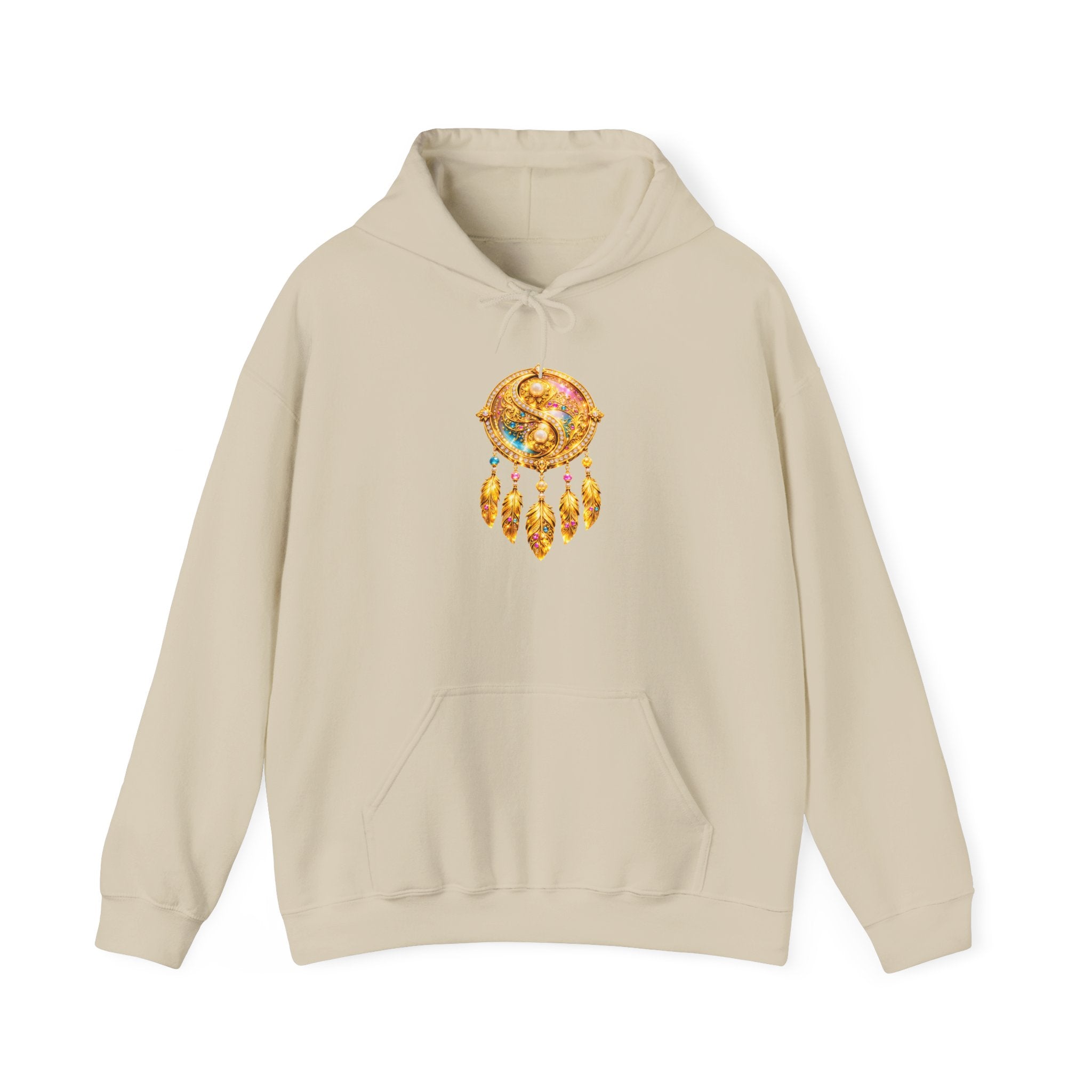 magic warpaint 15 hoodie - golden dreamcatcher