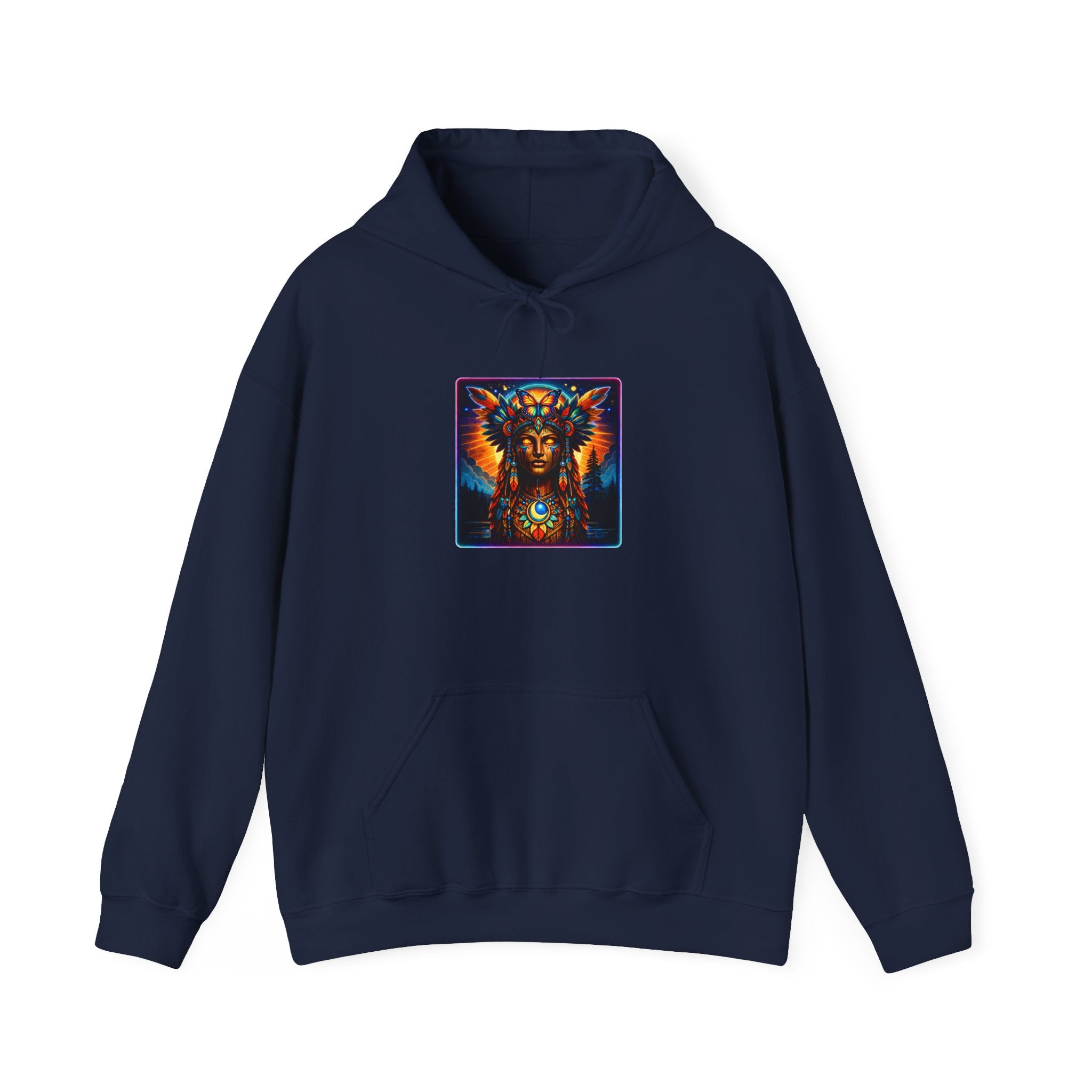magic warpaint 13 hoodie - native woman chief