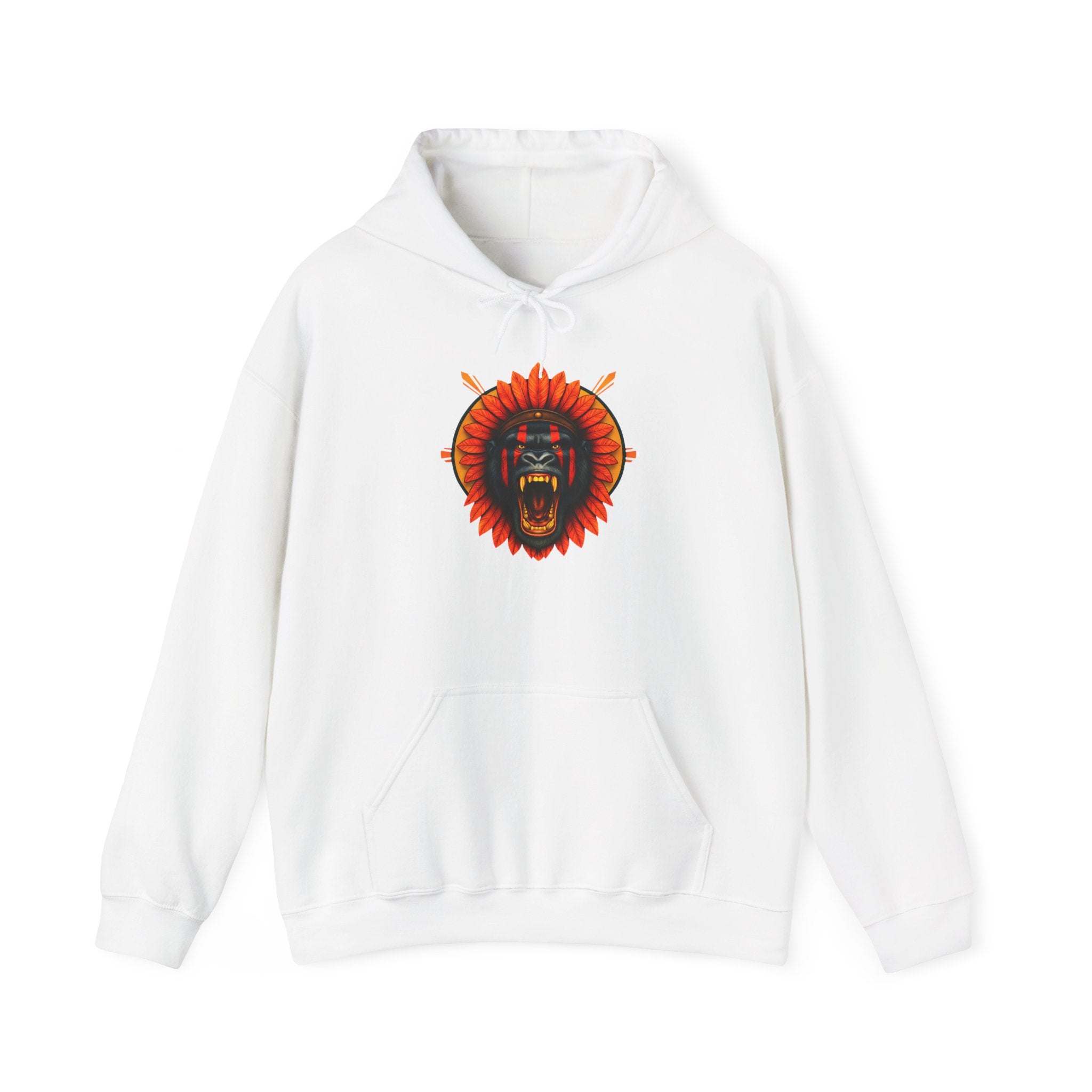 magic warpaint 12 hoodie - tribal gorilla sun rays