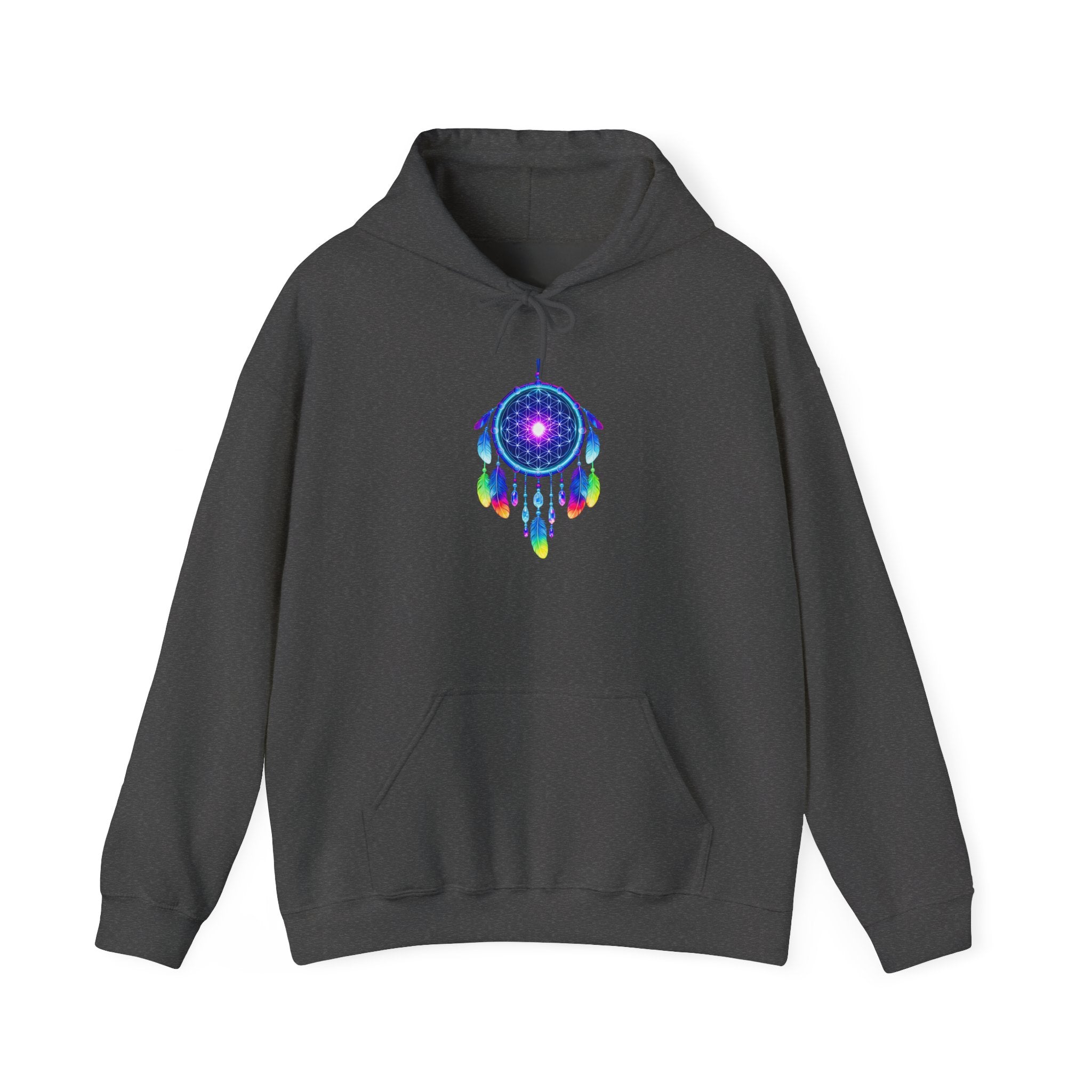 magic warpaint 10 hoodie - neon dreamcatcher
