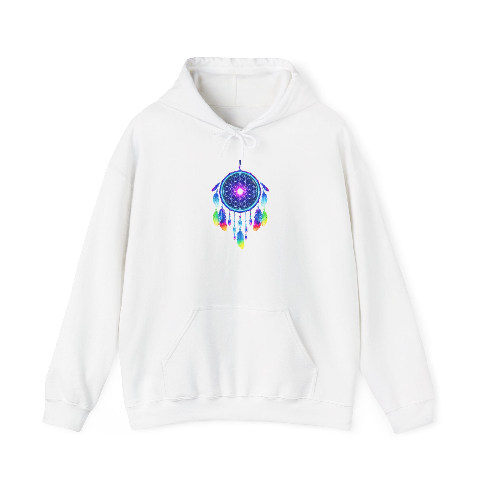magic warpaint 10 hoodie - neon dreamcatcher