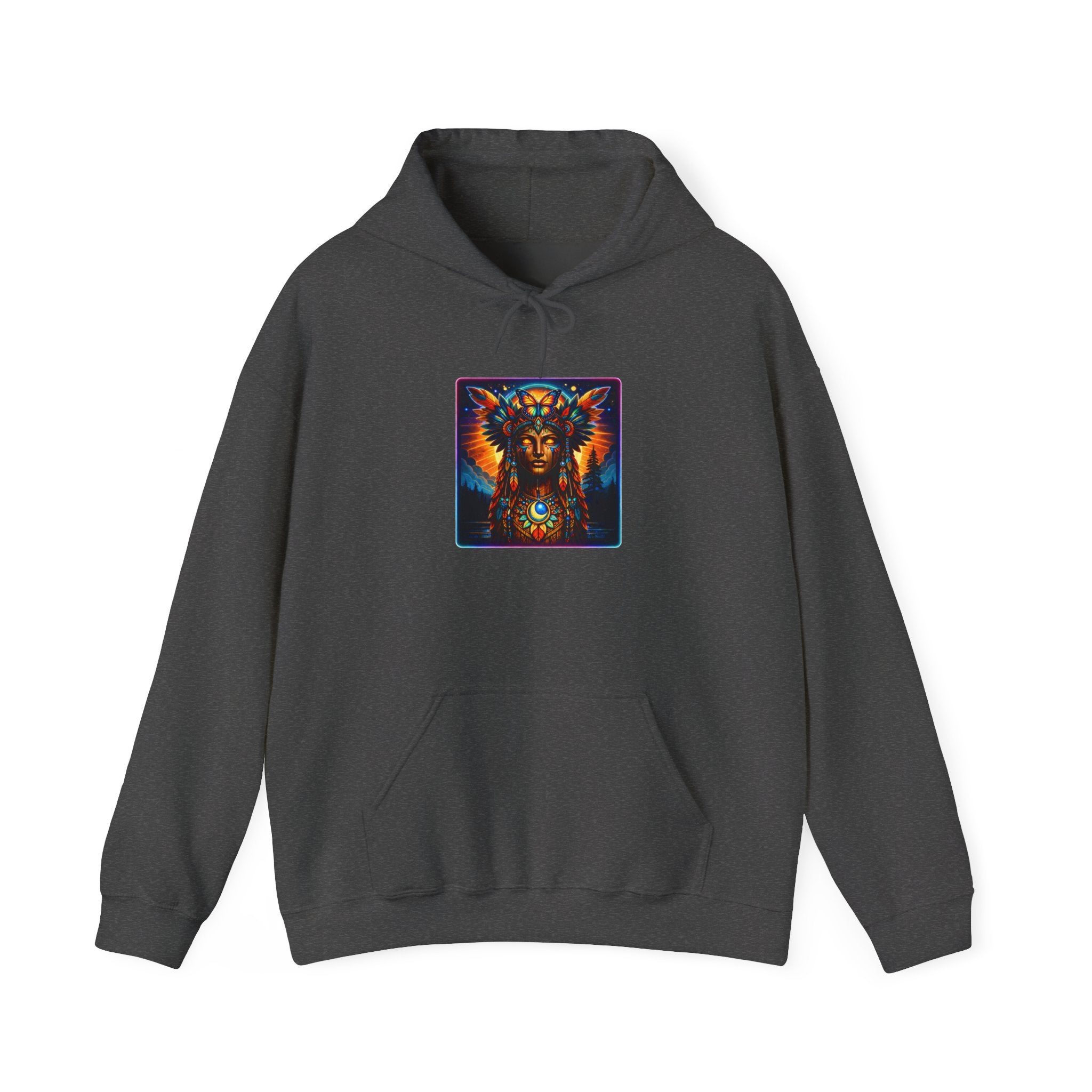 magic warpaint 13 hoodie - native woman chief