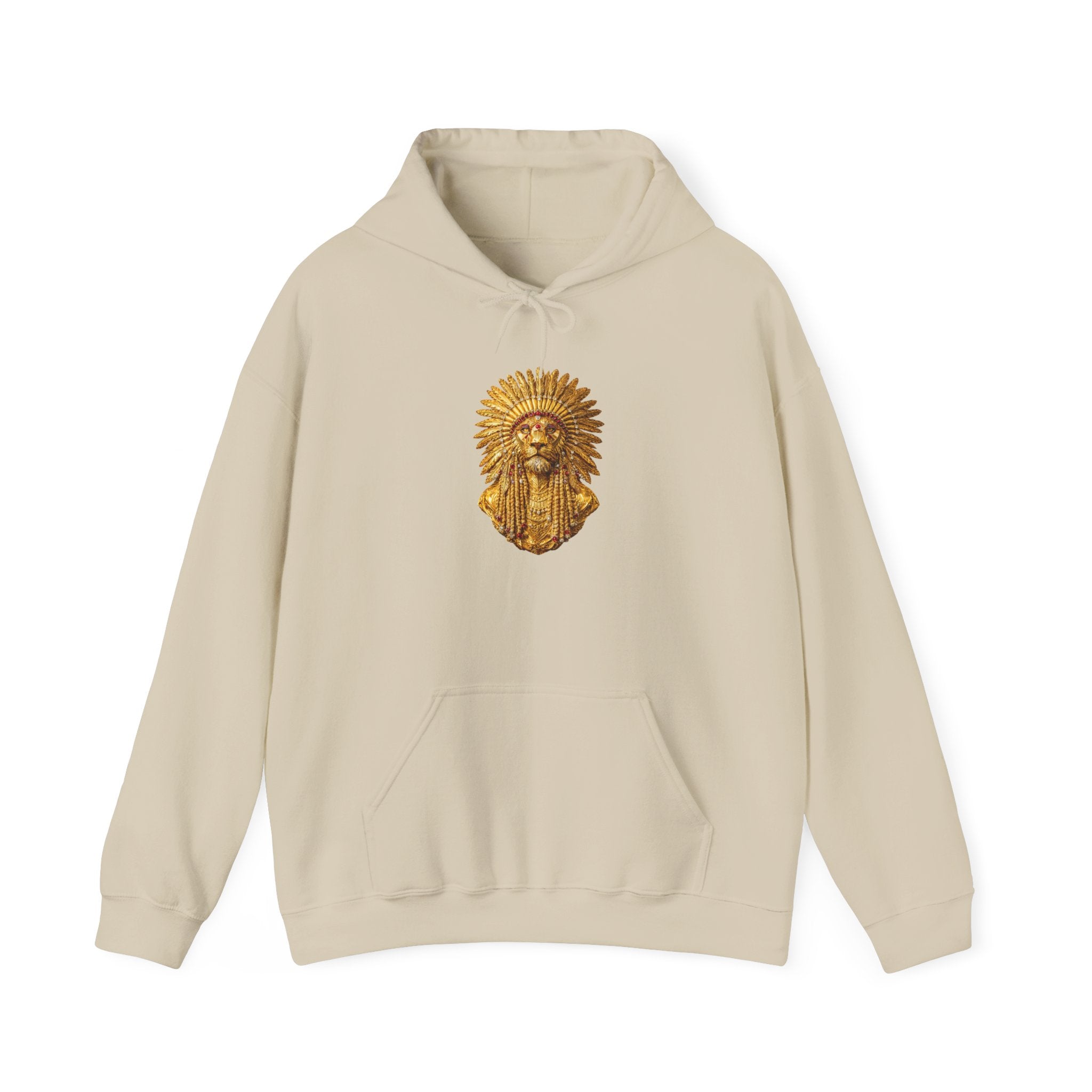 magic warpaint 08 hoodie - golden native lion