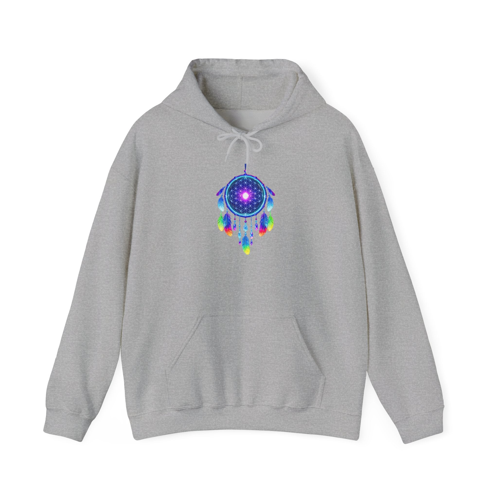magic warpaint 10 hoodie - neon dreamcatcher