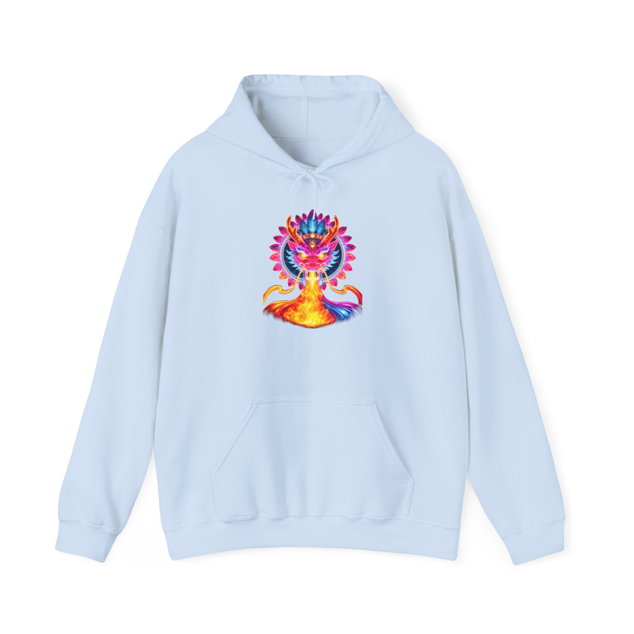 magic warpaint 32 hoodie - pink neon dragon