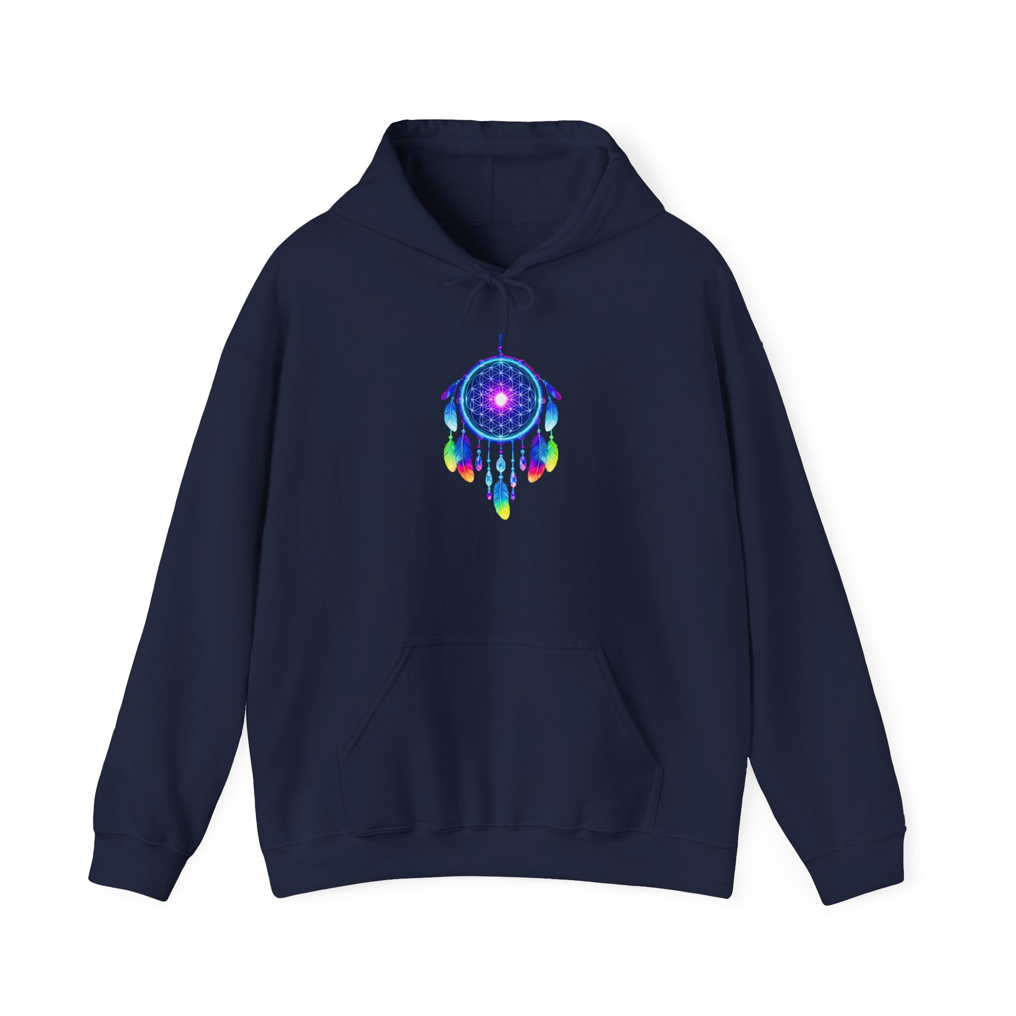 magic warpaint 10 hoodie - neon dreamcatcher