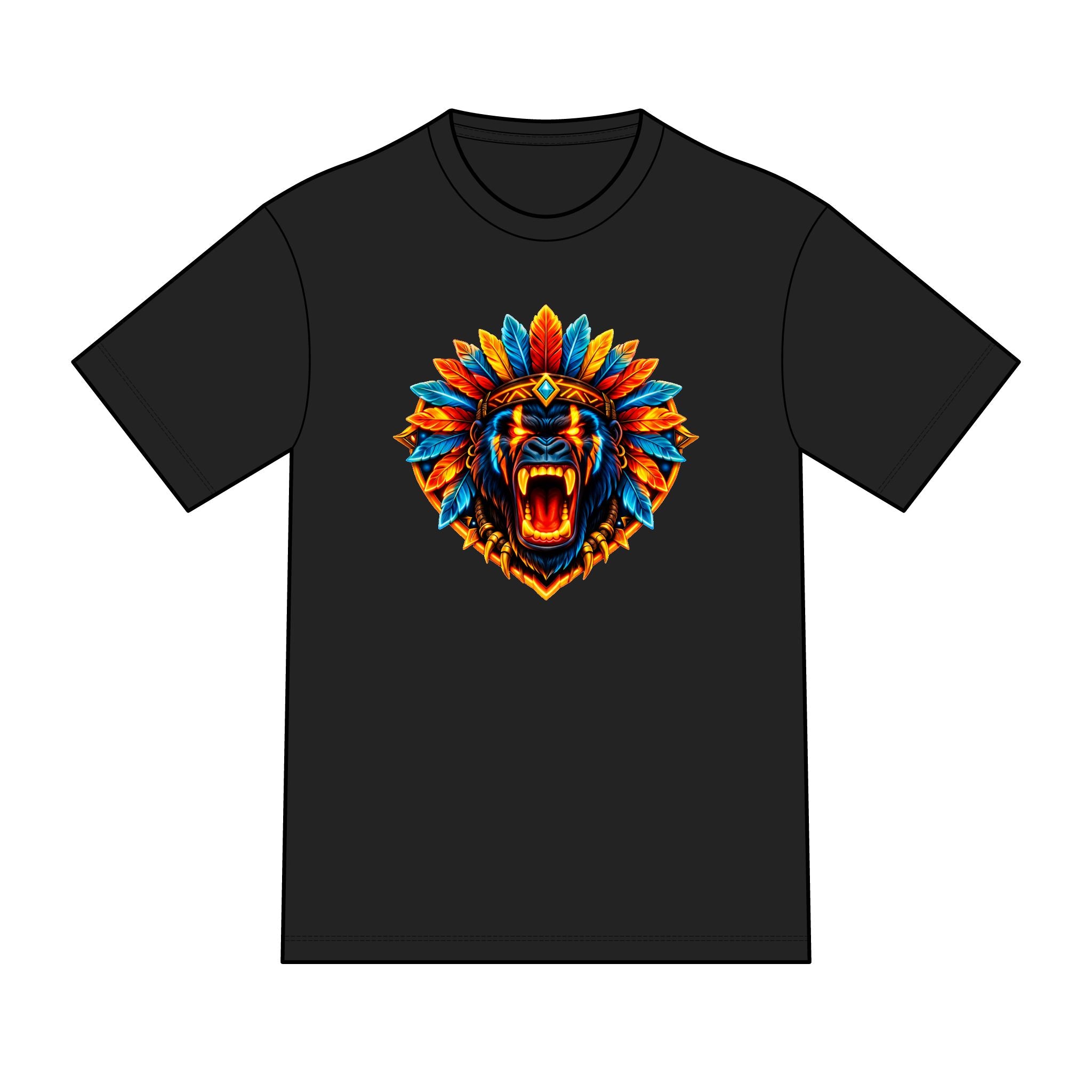 magic warpaint 22 shirt - native gorilla