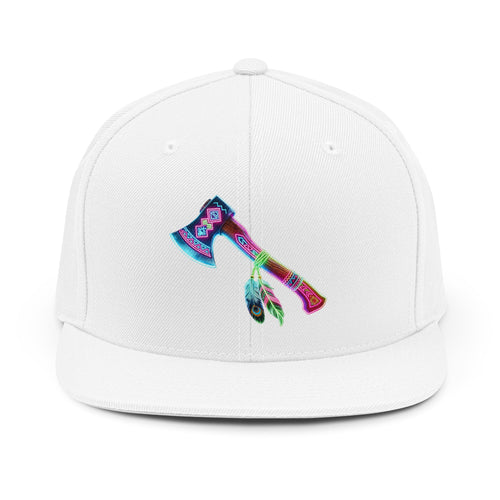 magic warpaint 01 hat - Neon Tomahawk Snapback Hat