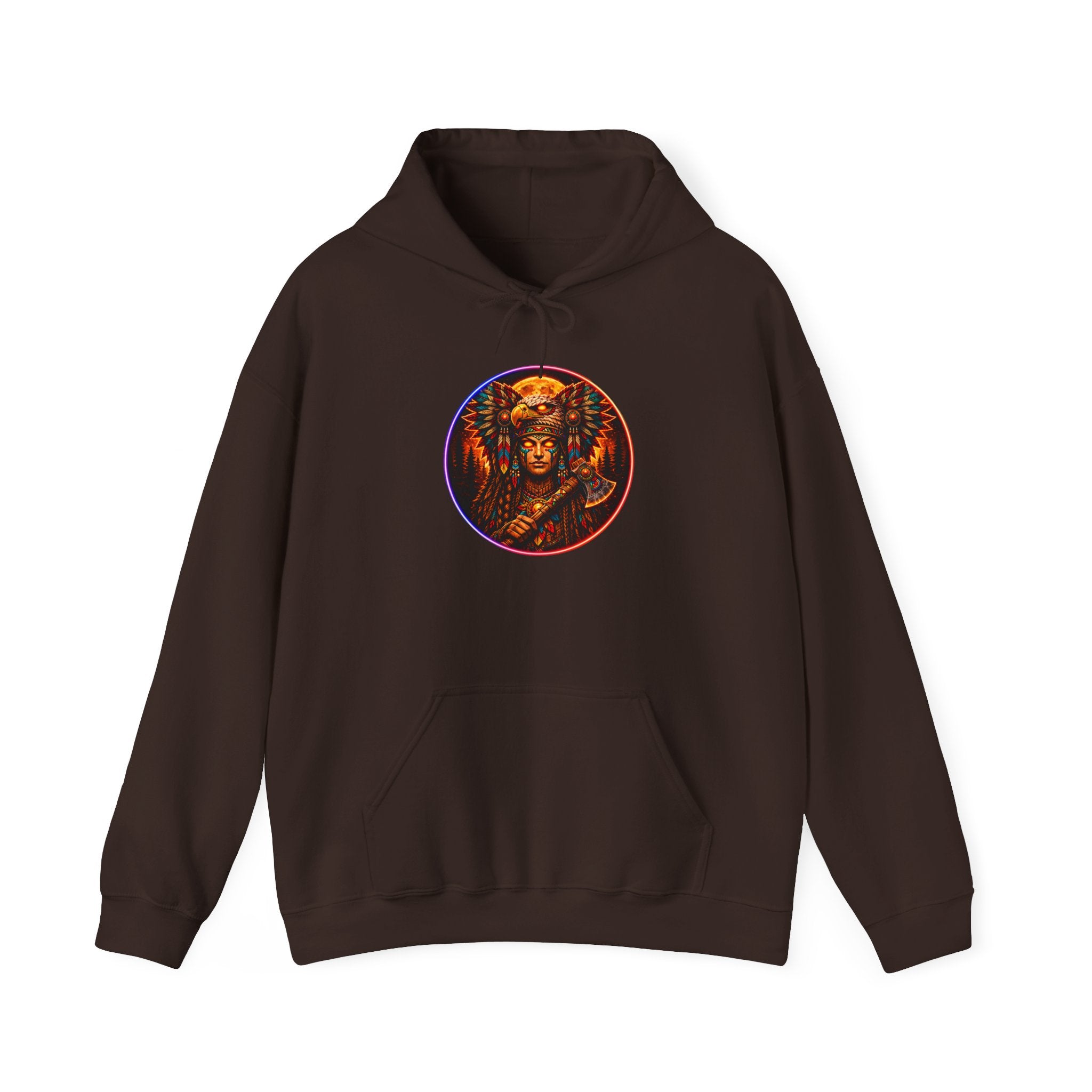 magic warpaint 23 hoodie - native woman warrior