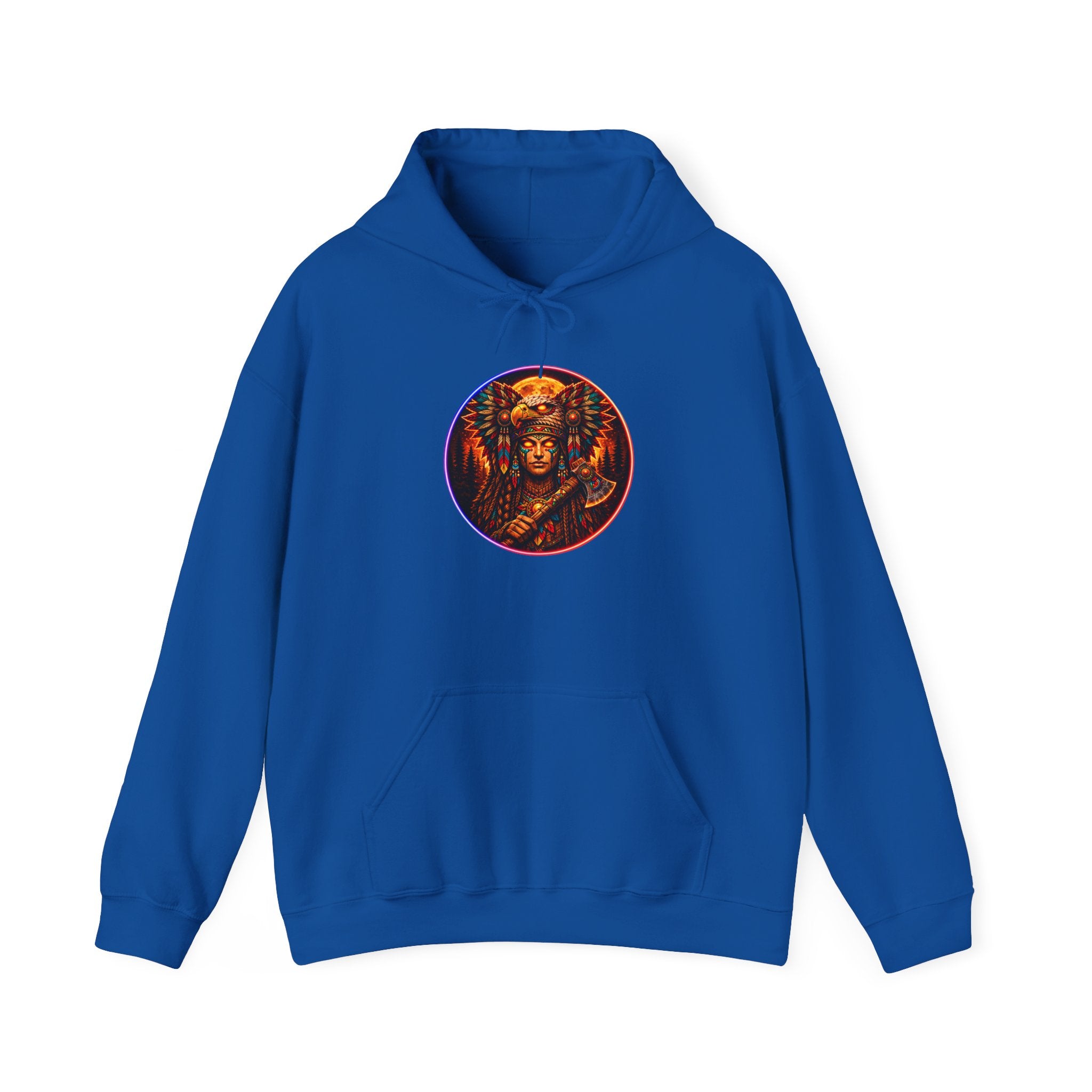magic warpaint 23 hoodie - native woman warrior