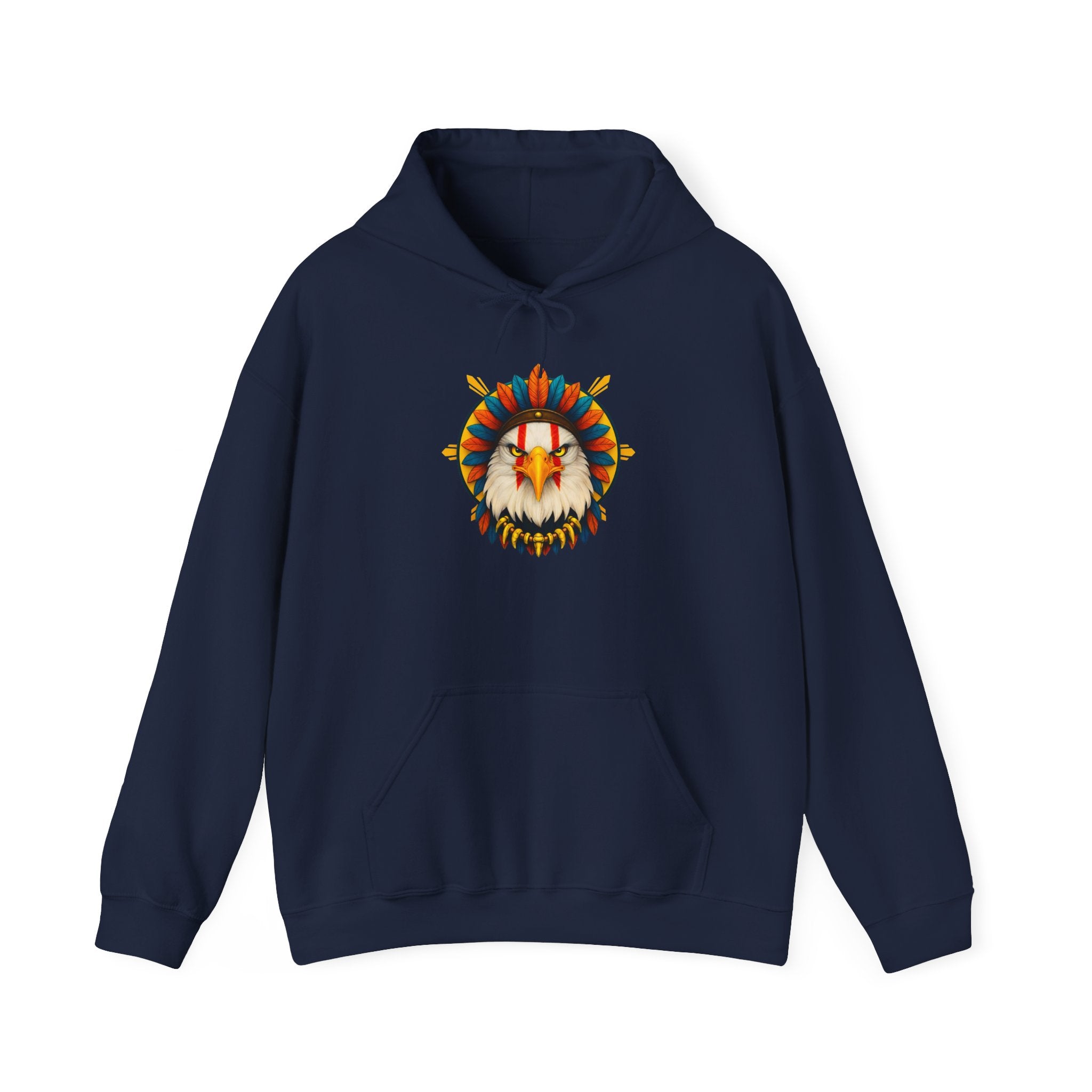 magic warpaint 17 hoodie - native eagle sun rays