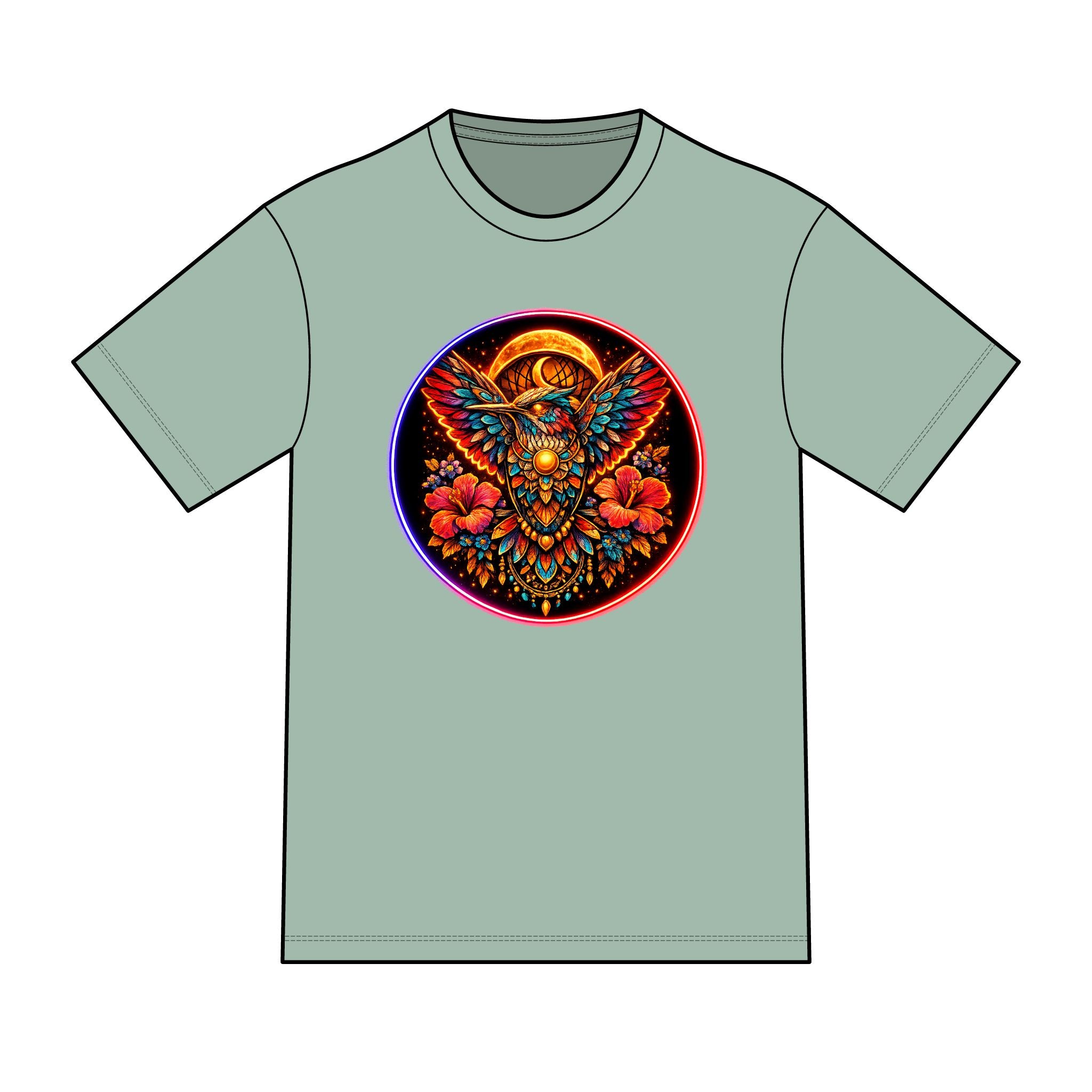 Magic warpaint 32 shirt - native hummingbird