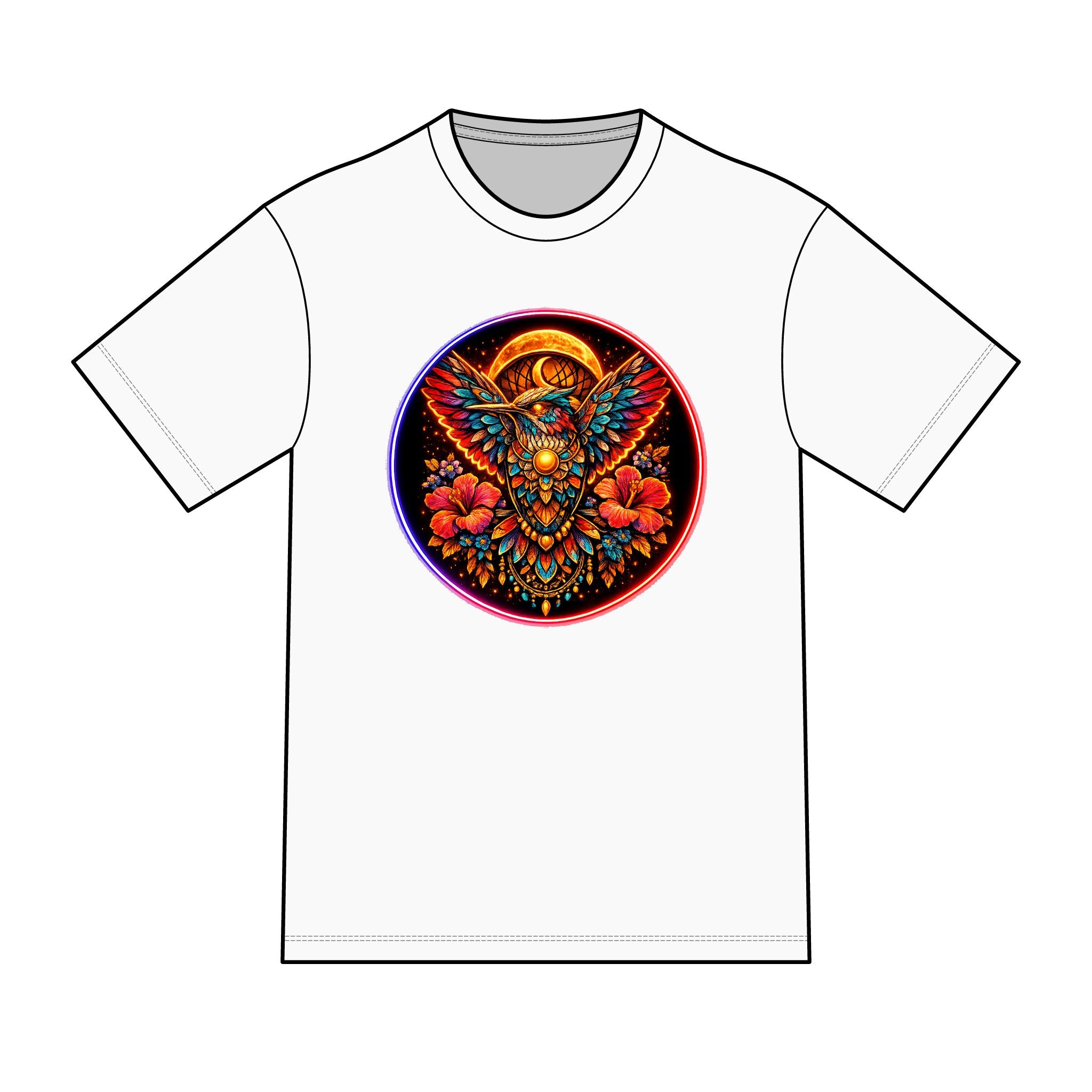 Magic warpaint 32 shirt - native hummingbird