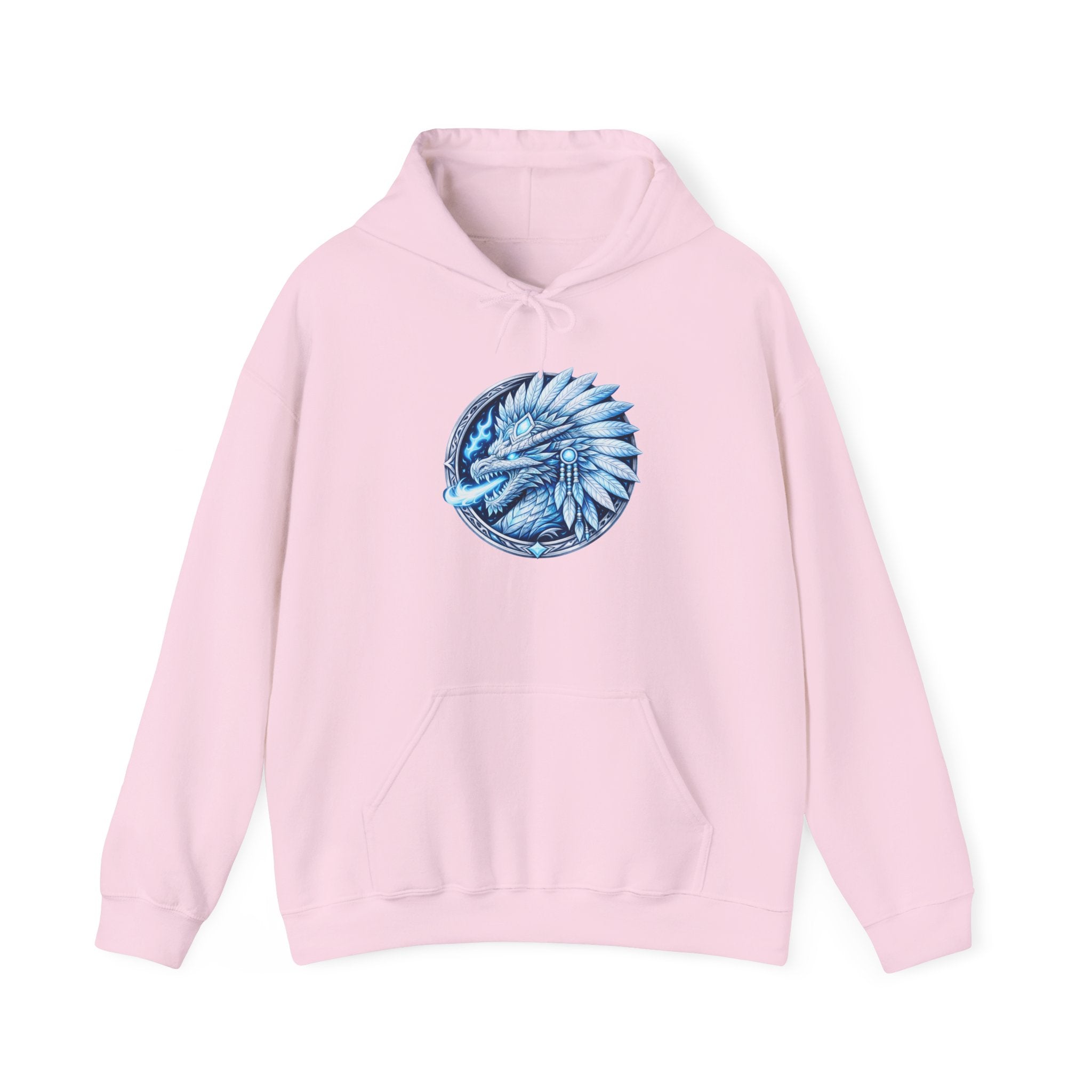 magic warpaint 28 hoodie - blue native dragon