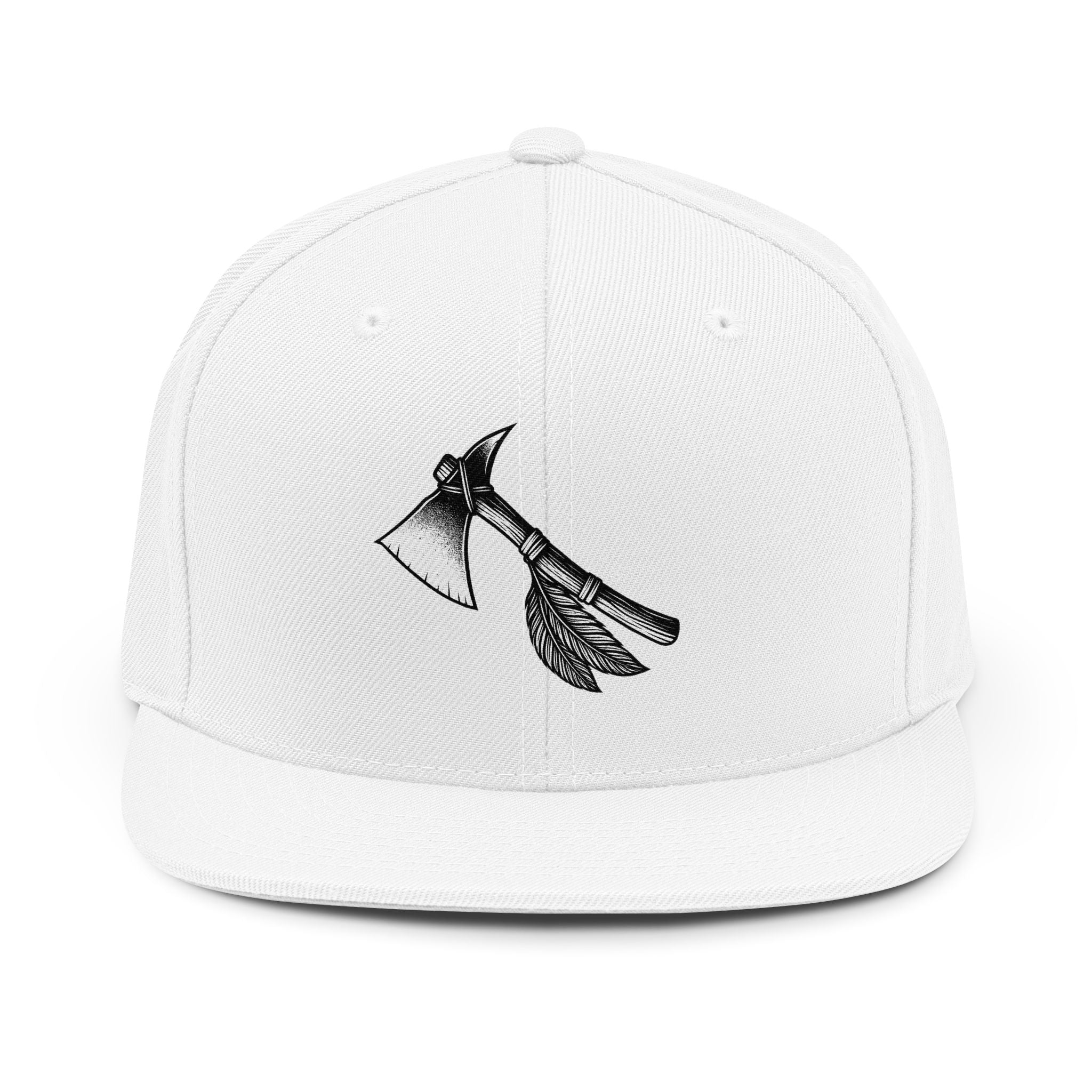 Magic warpaint 11 hat - black and whit tomahawk SnapBack