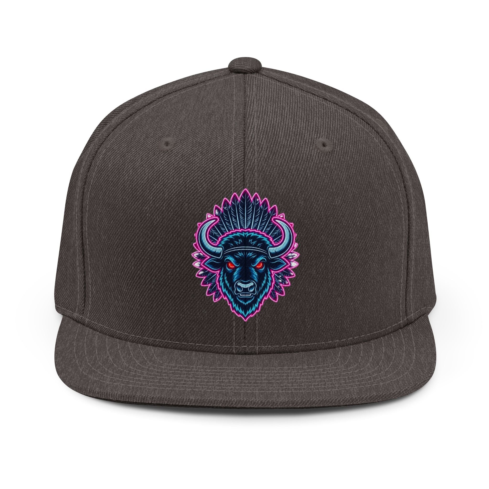 magic warpaint 18 hat - native buffalo snapback