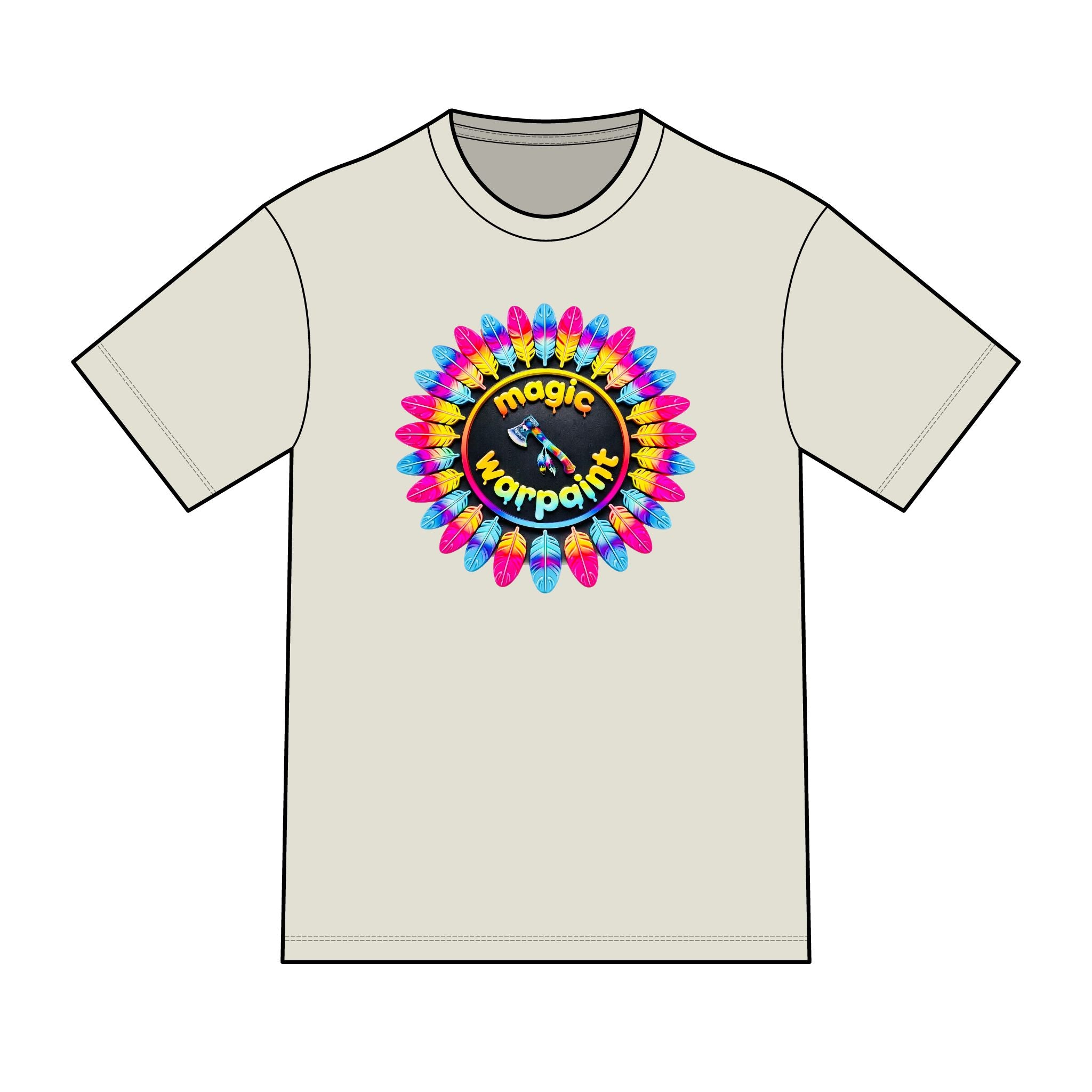 magic warpaint 33 shirt - magic warpaint logo