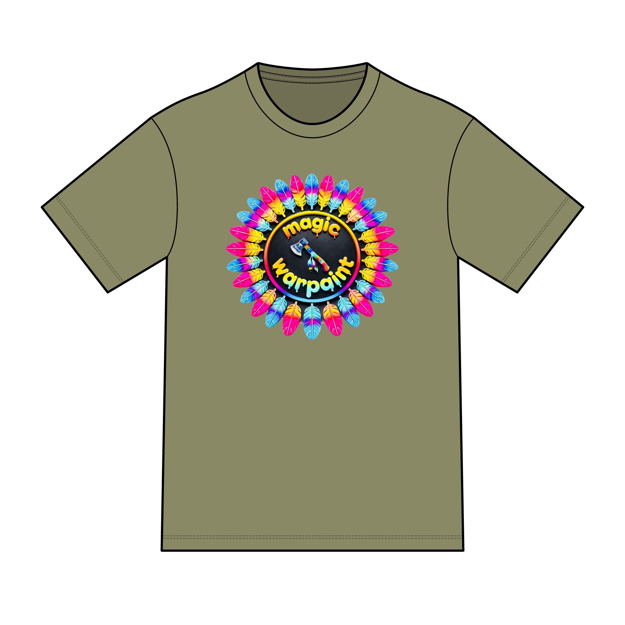 magic warpaint 33 shirt - magic warpaint logo