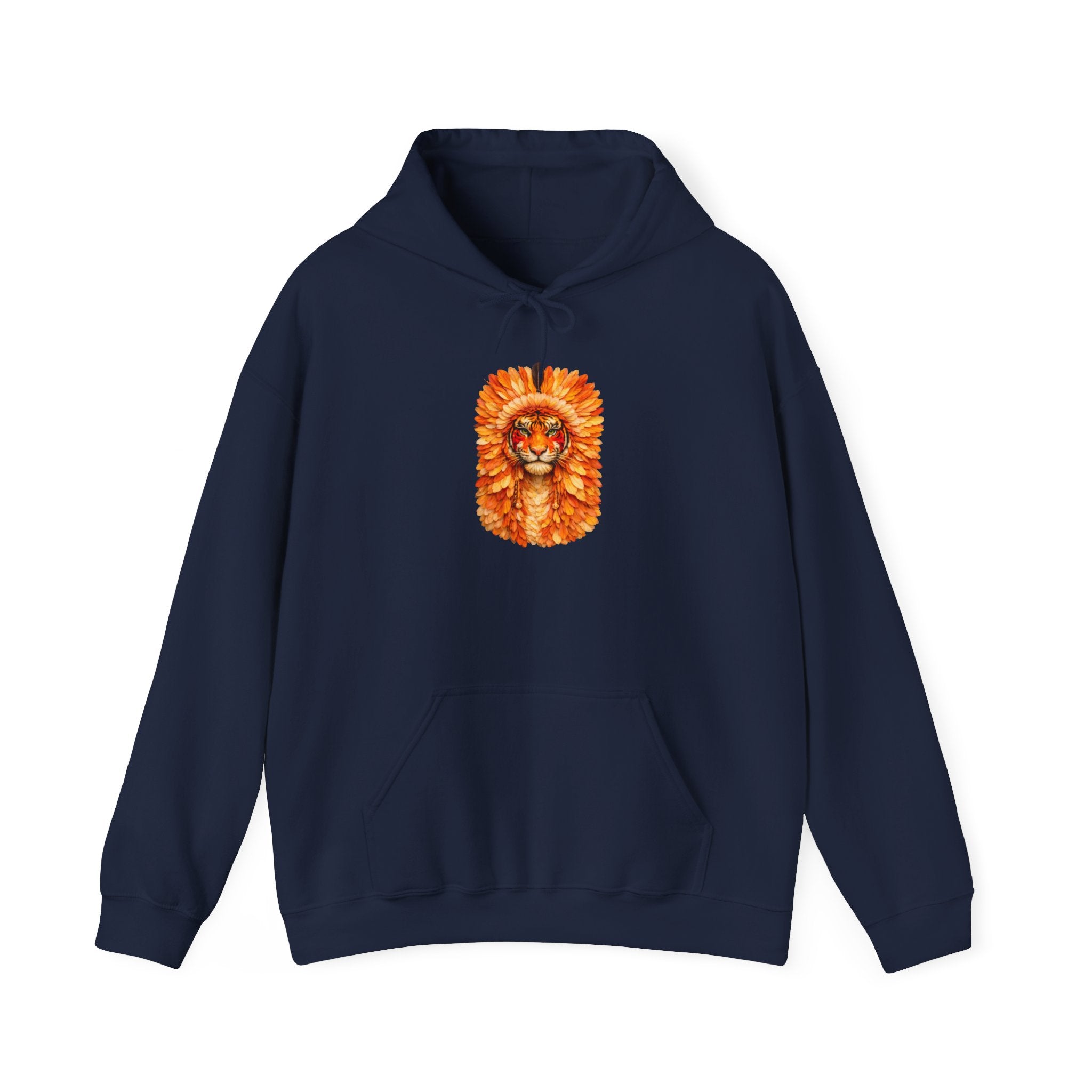 magic warpaint 19 hoodie - native tiger headdress