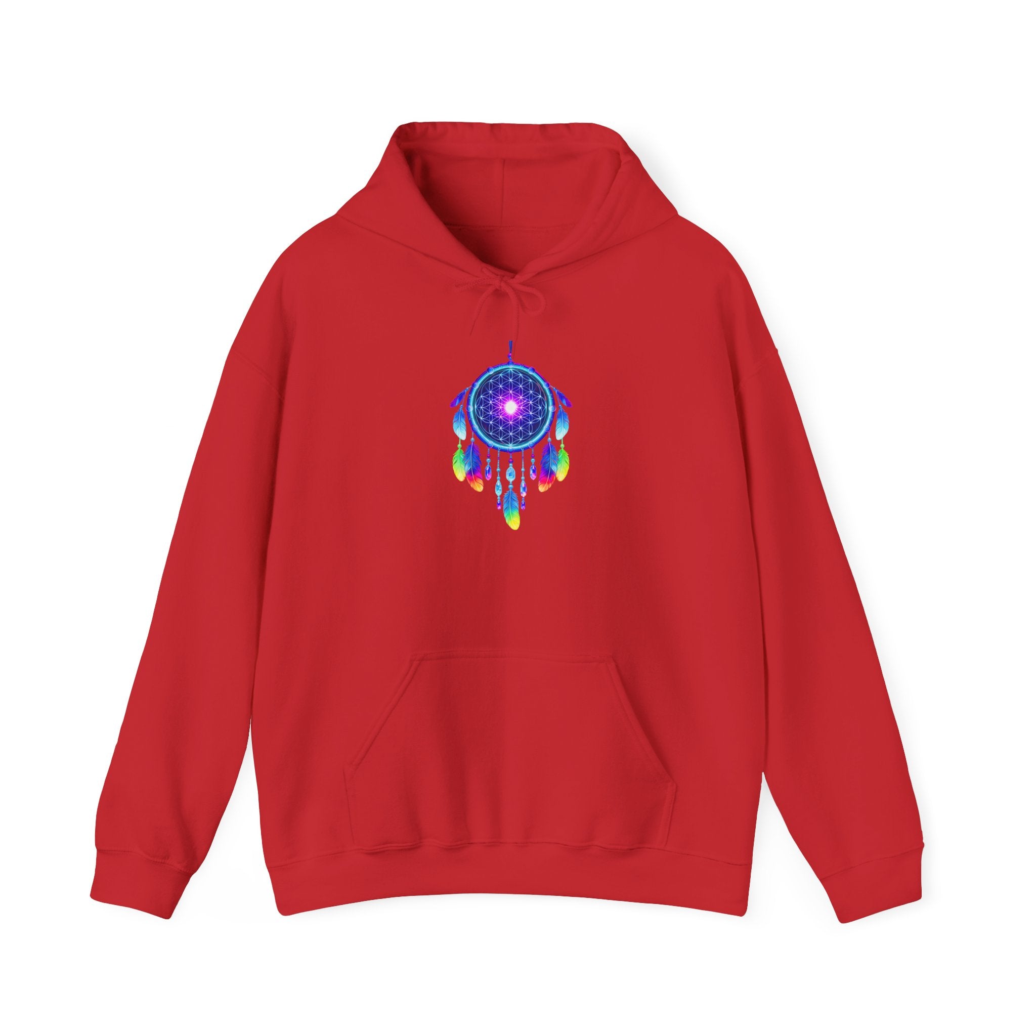 magic warpaint 10 hoodie - neon dreamcatcher