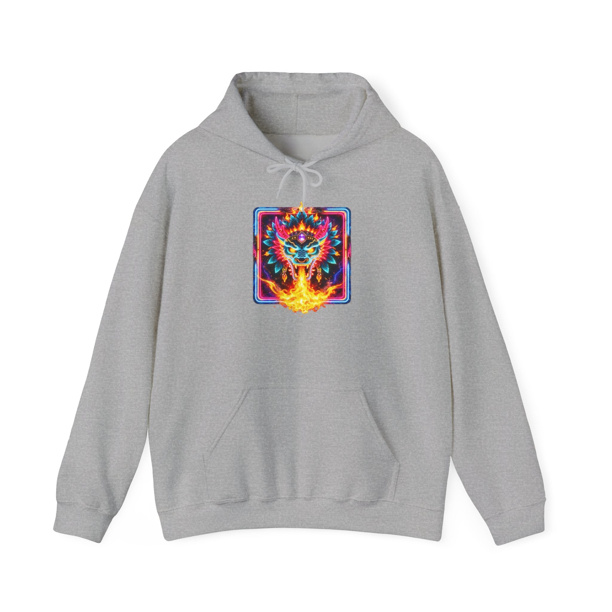 magic warpaint 07 hoodie - neon dragon