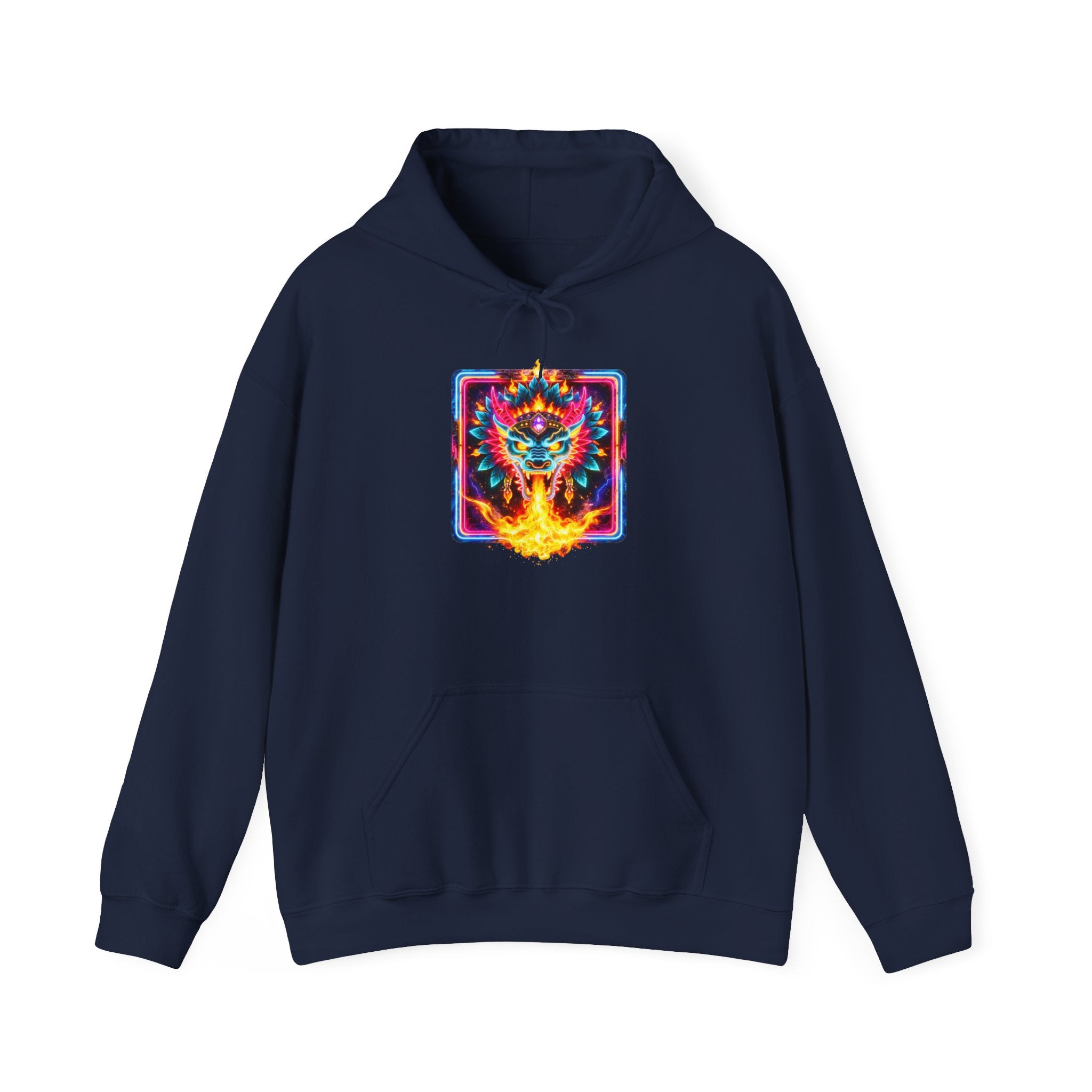 magic warpaint 07 hoodie - neon dragon