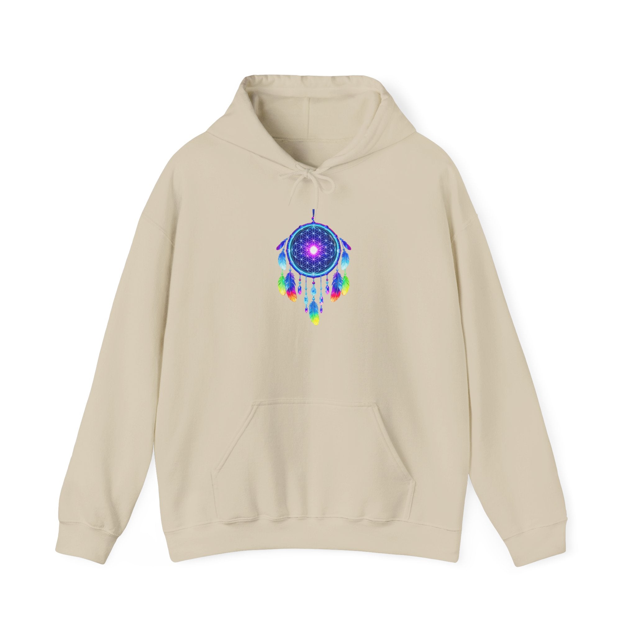 magic warpaint 10 hoodie - neon dreamcatcher