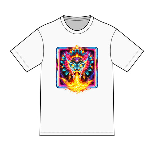magic warpaint 07 shirt - neon dragon