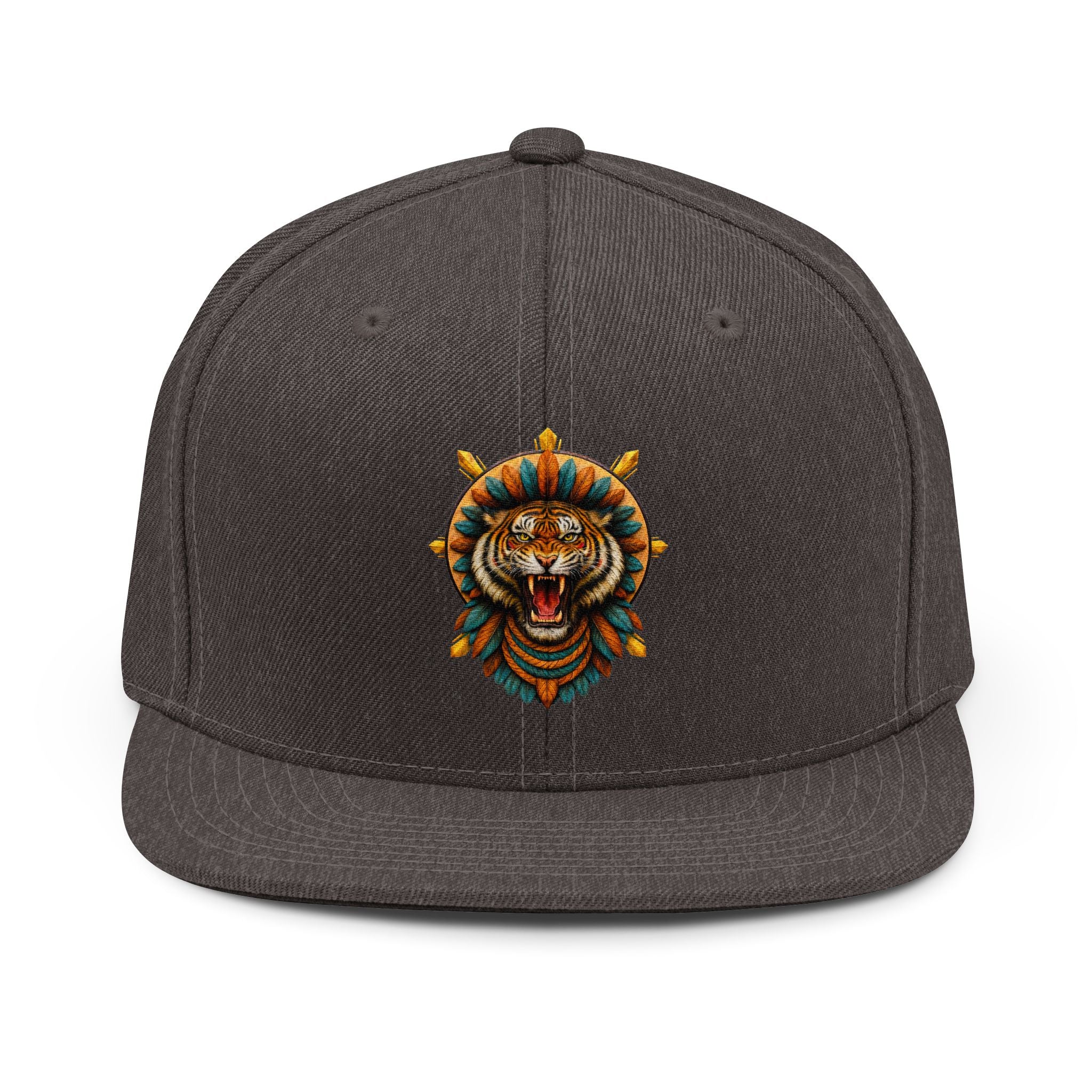 magic warpaint 06 hat - native Tiger Snapback