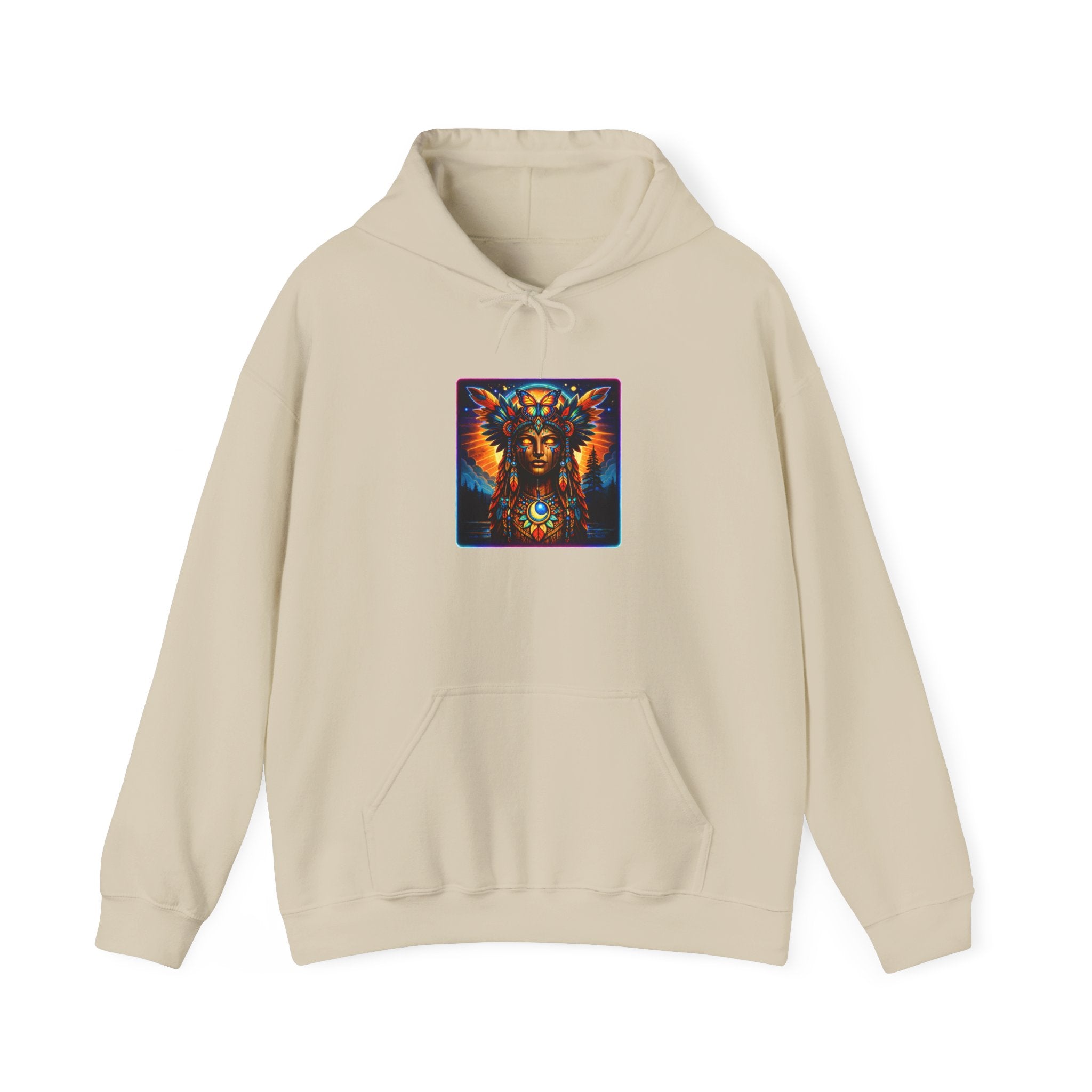 magic warpaint 13 hoodie - native woman chief